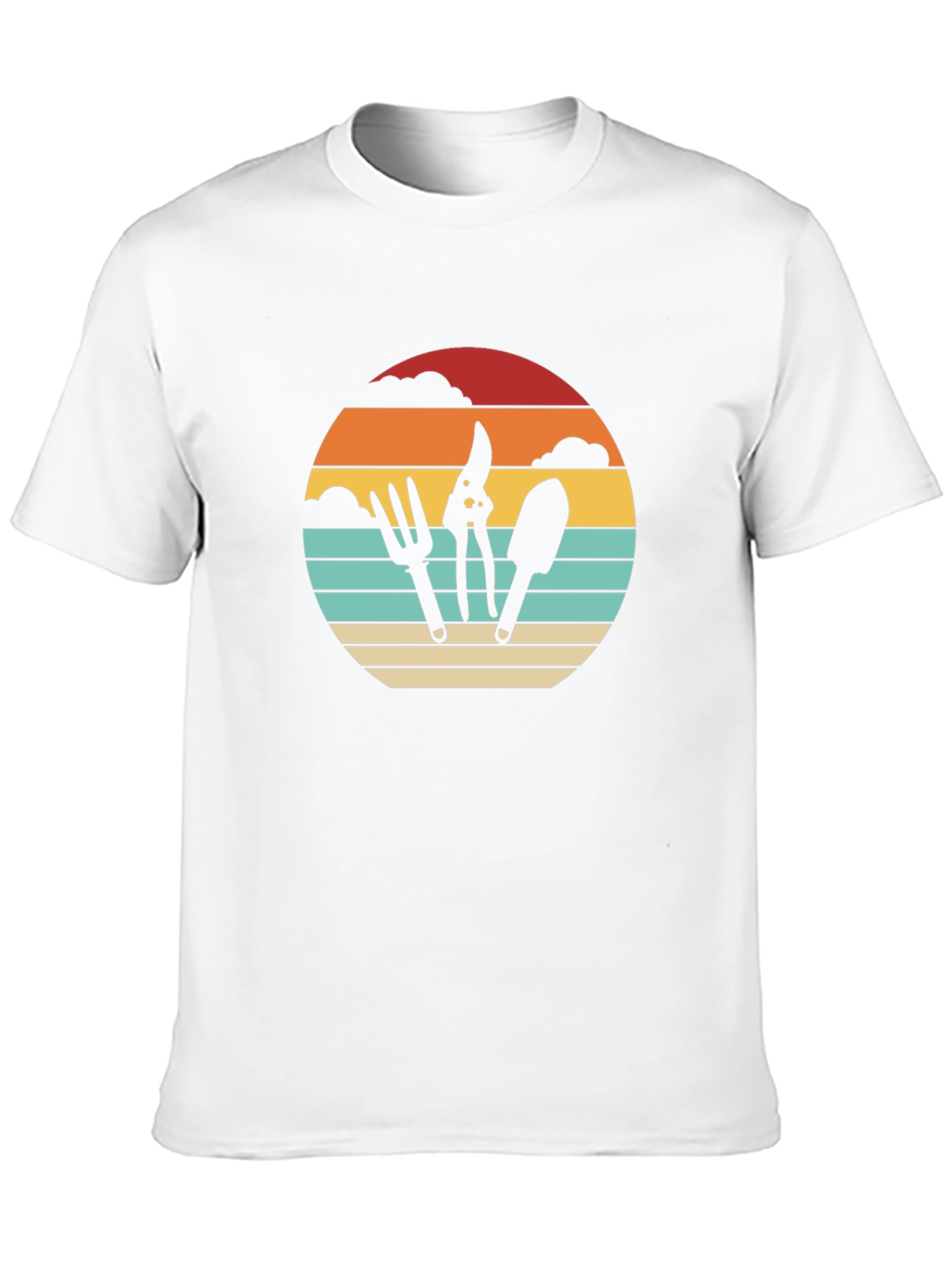 Gardening Tool Sunset T-Shirt