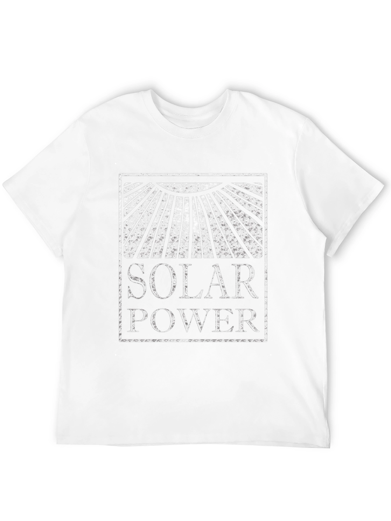 Solar Power Graphic Tee - Sustainable Energy T-Shirt