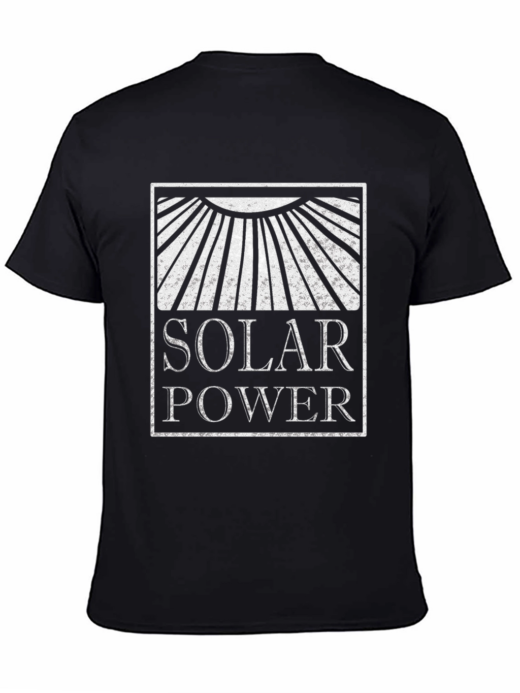 Solar Power Graphic Tee - Sustainable Energy T-Shirt