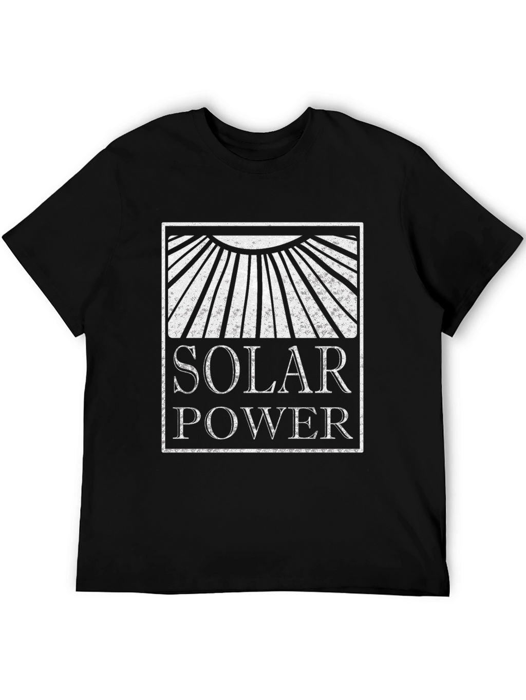 Solar Power Graphic Tee - Sustainable Energy T-Shirt