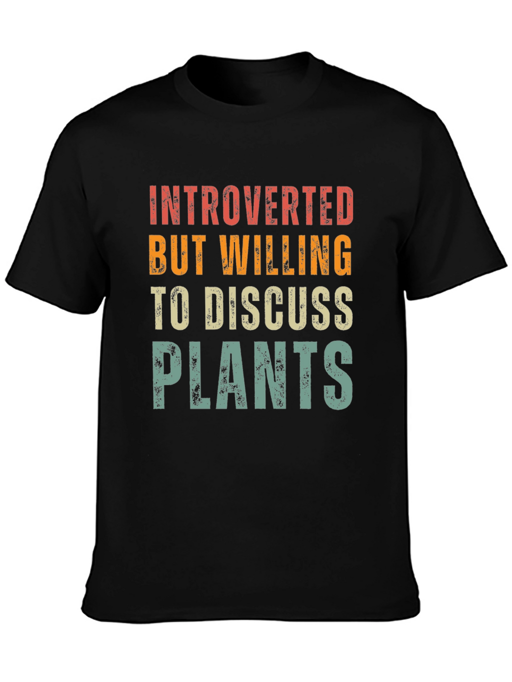 Introverted Plants Graphic Tee