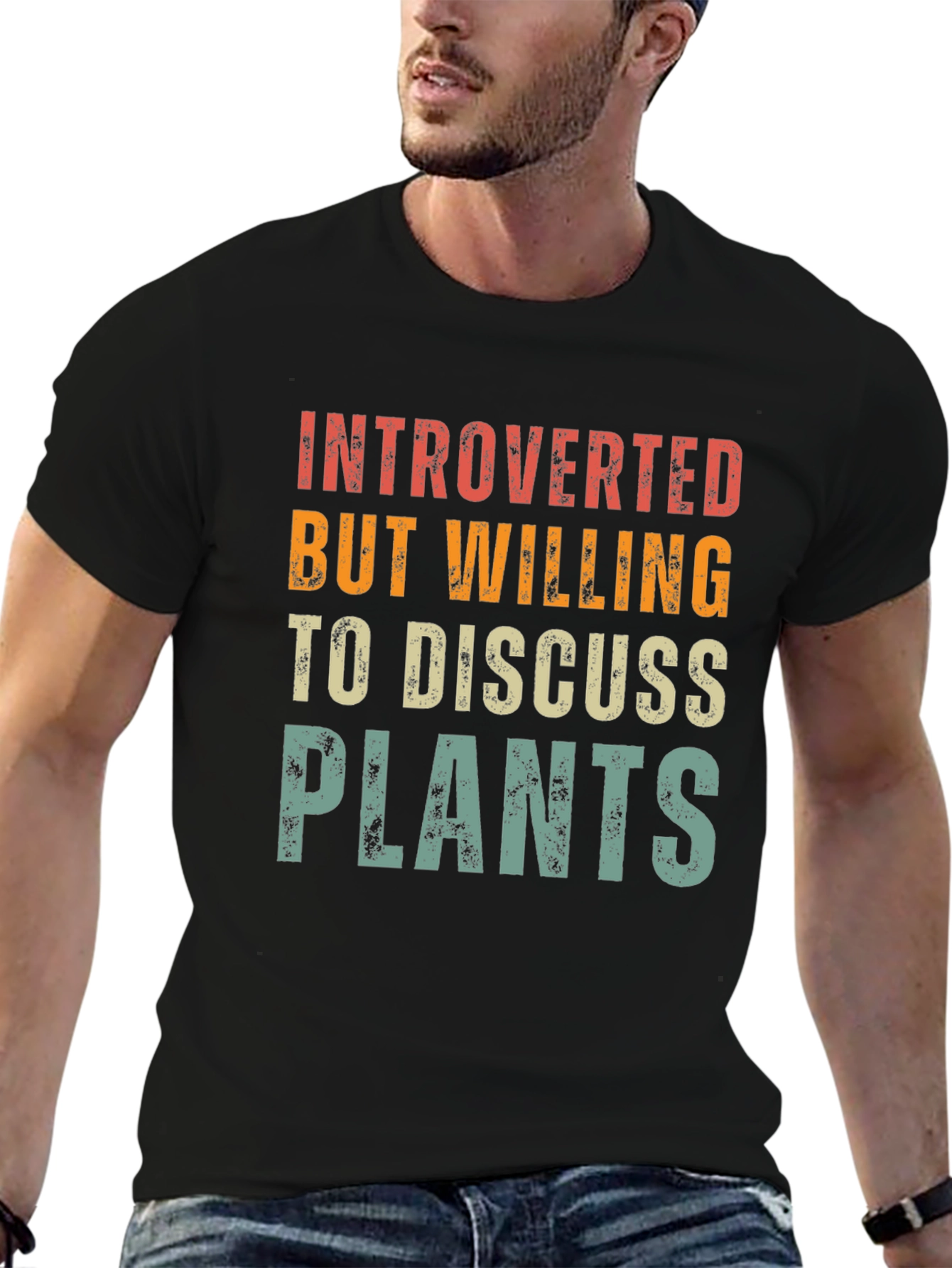 Introverted Plants Graphic Tee