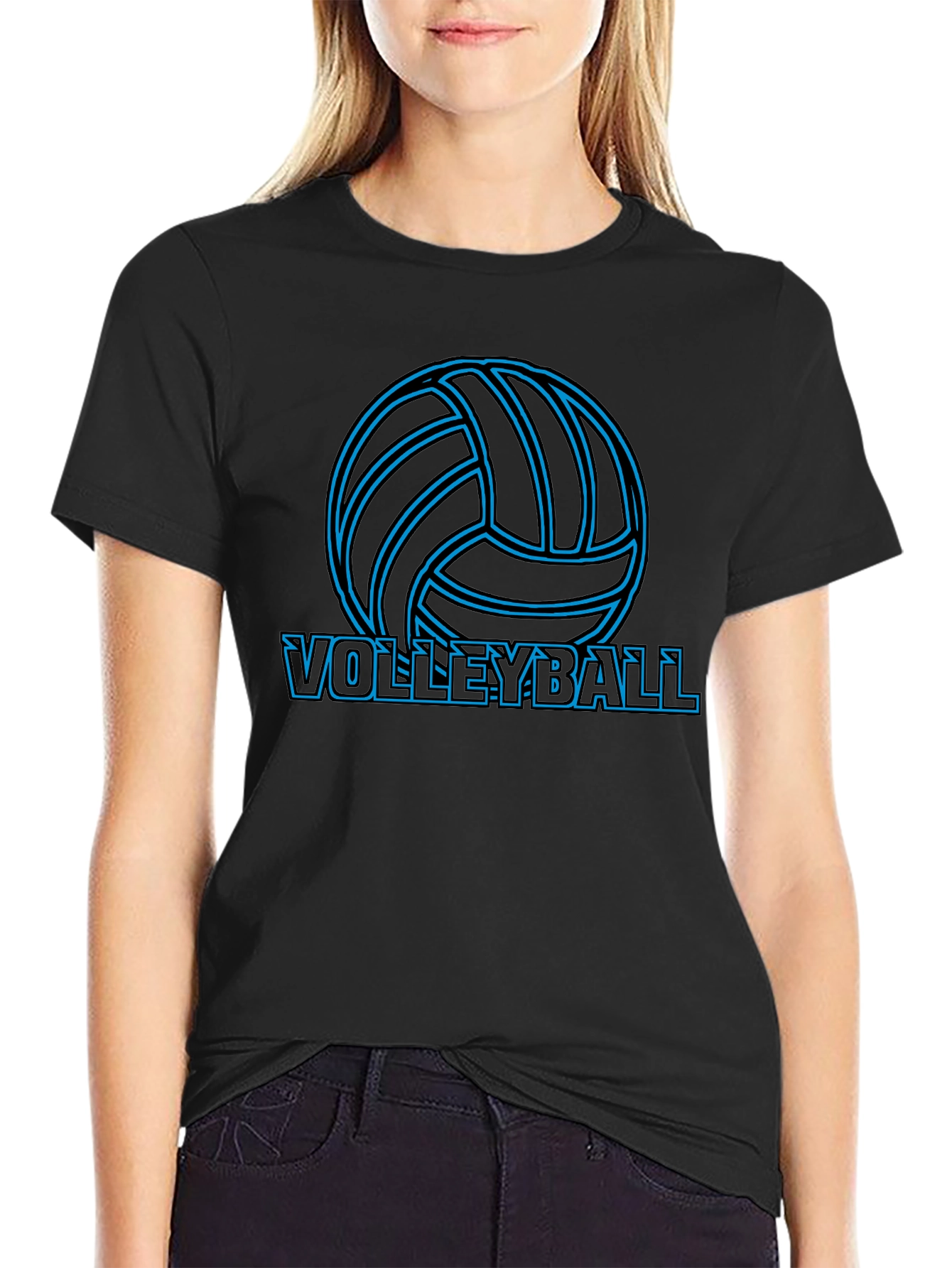 Volleyball Graphic Tee - Sports Fan Apparel
