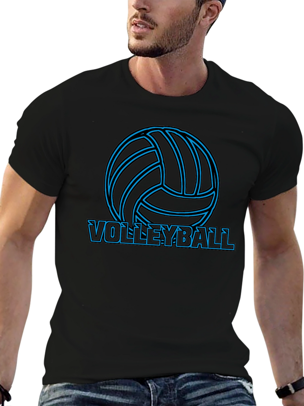 Volleyball Graphic Tee - Sports Fan Apparel