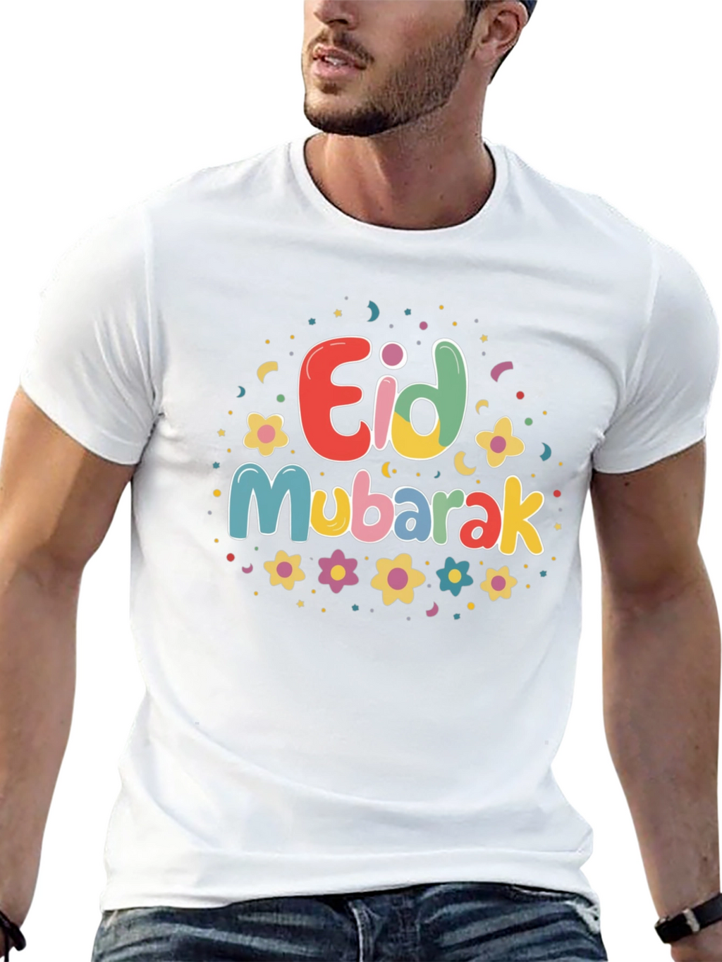 Eid Mubarak Graphic T-Shirt