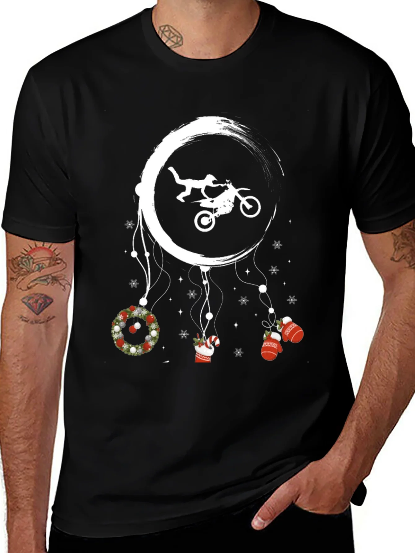 Christmas Motocross Dream T-Shirt