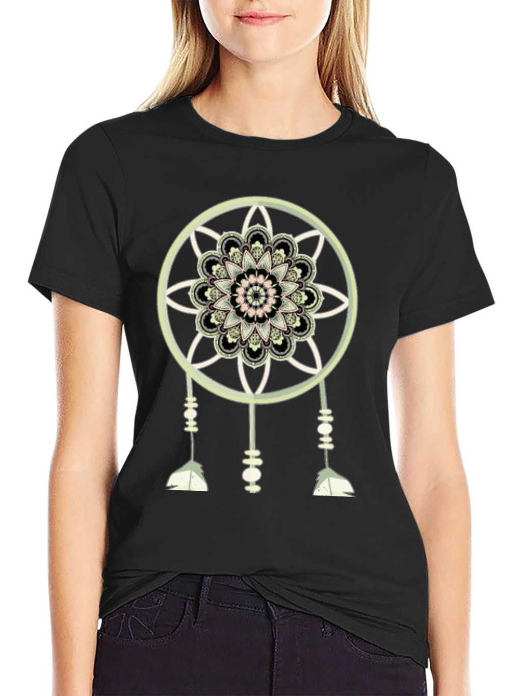Dreamcatcher Mandala Graphic T-Shirt - Stylish & Unique