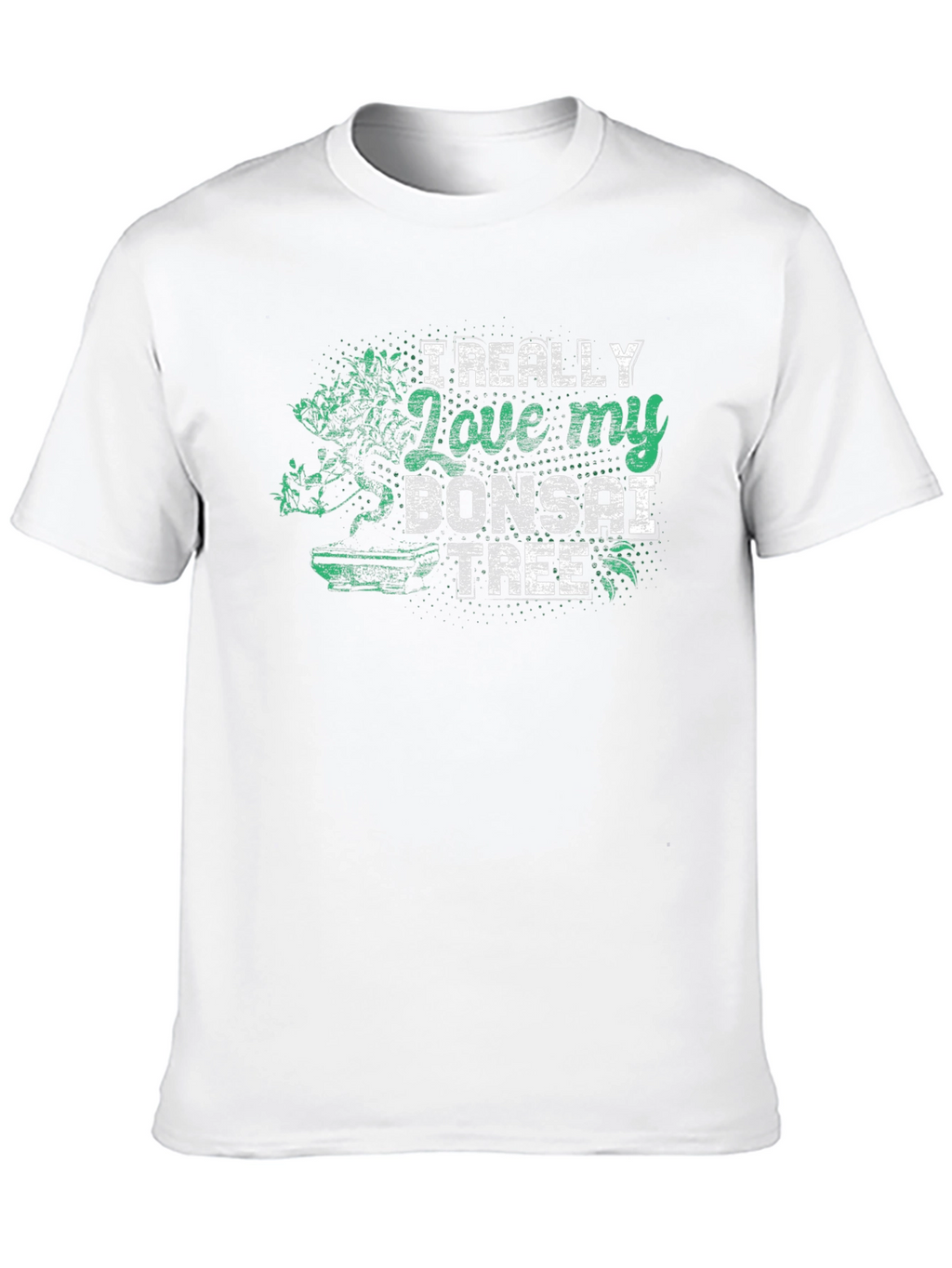 Bonsai Tree Lover Black T-Shirt