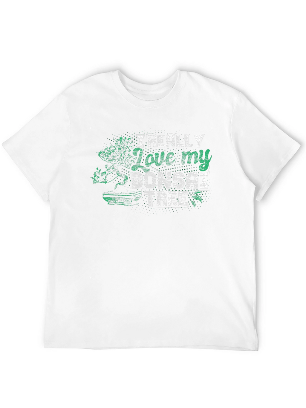 Bonsai Tree Lover Black T-Shirt