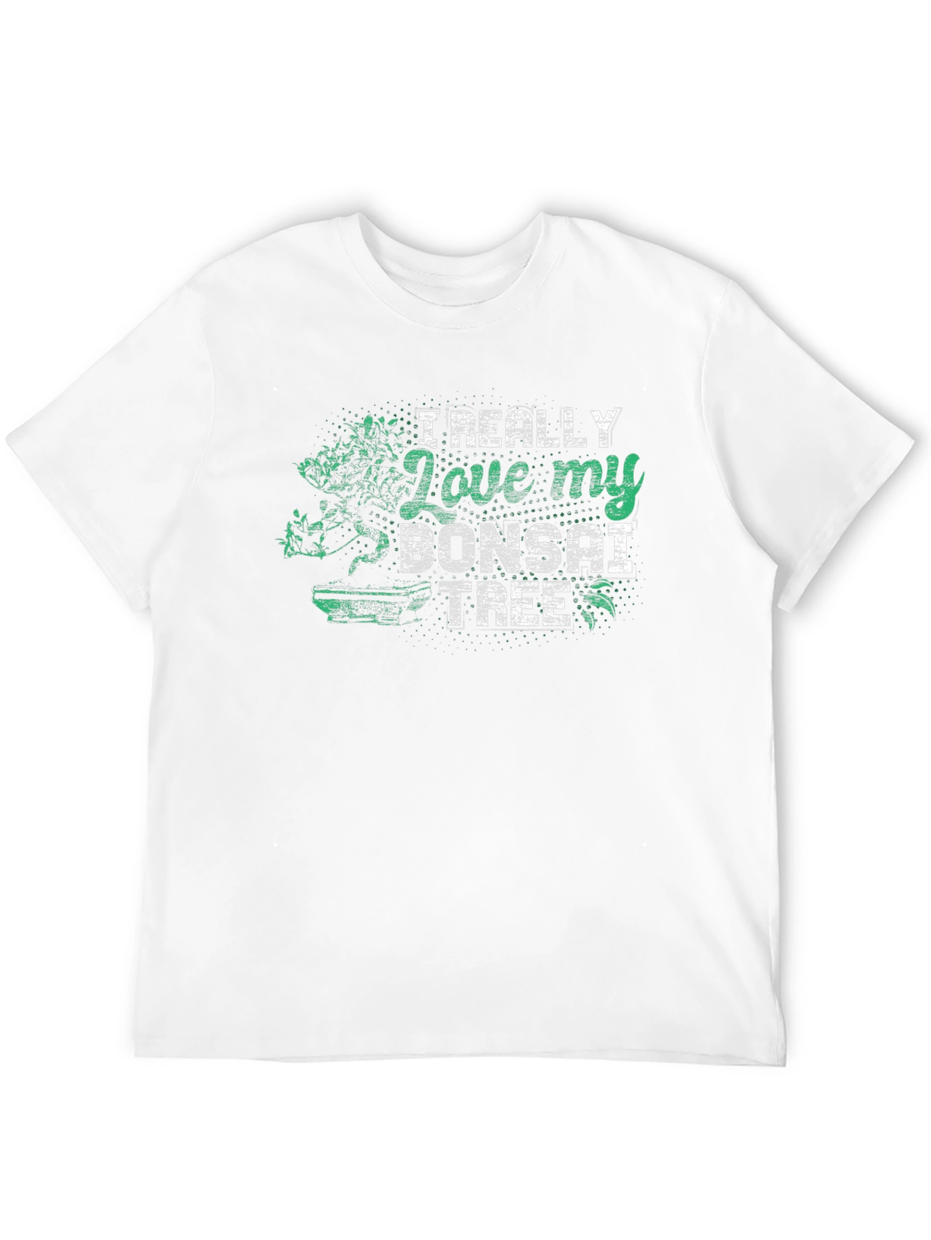 Bonsai Tree Lover Black T-Shirt