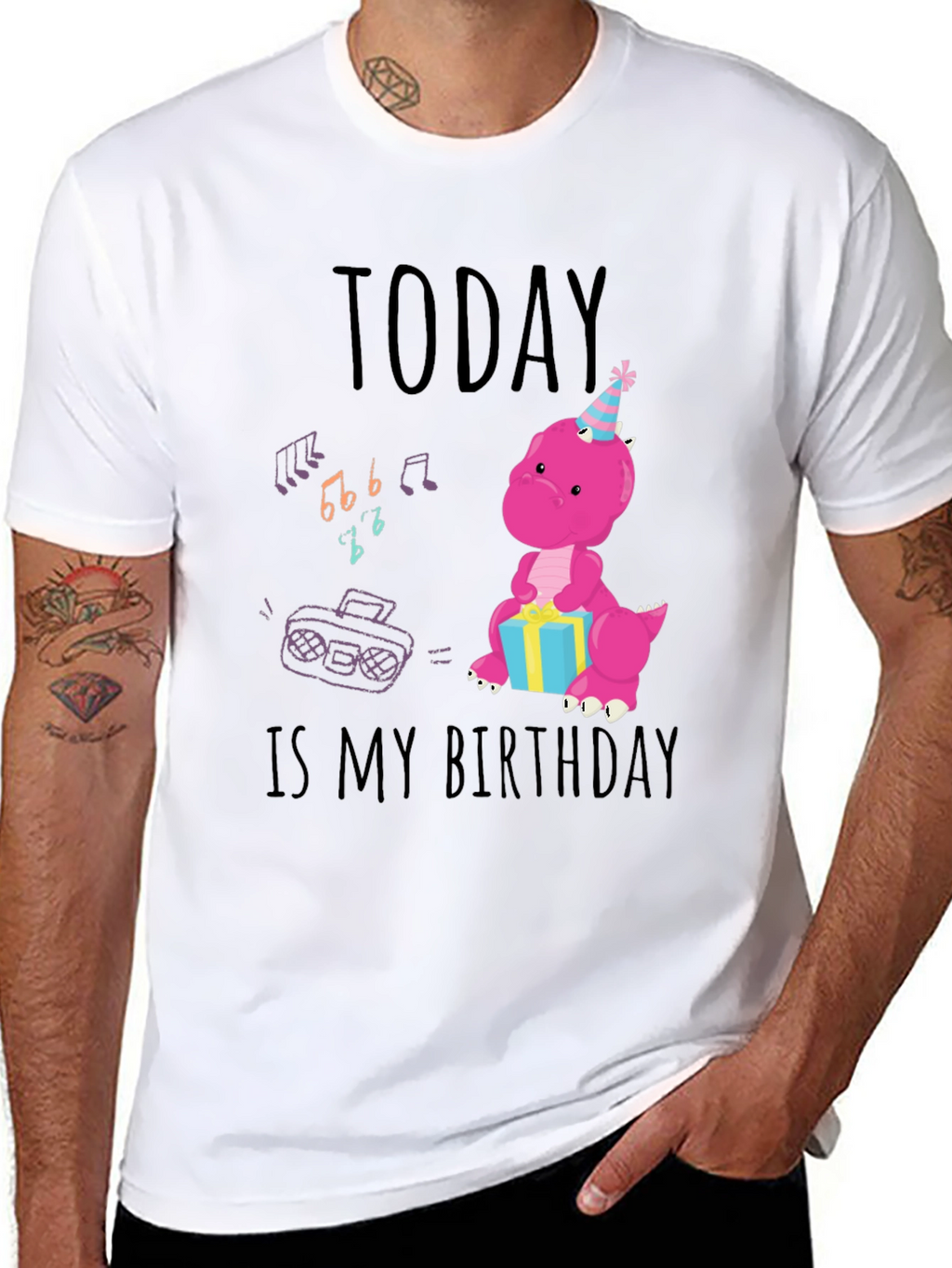 Birthday Dinosaur T-Shirt