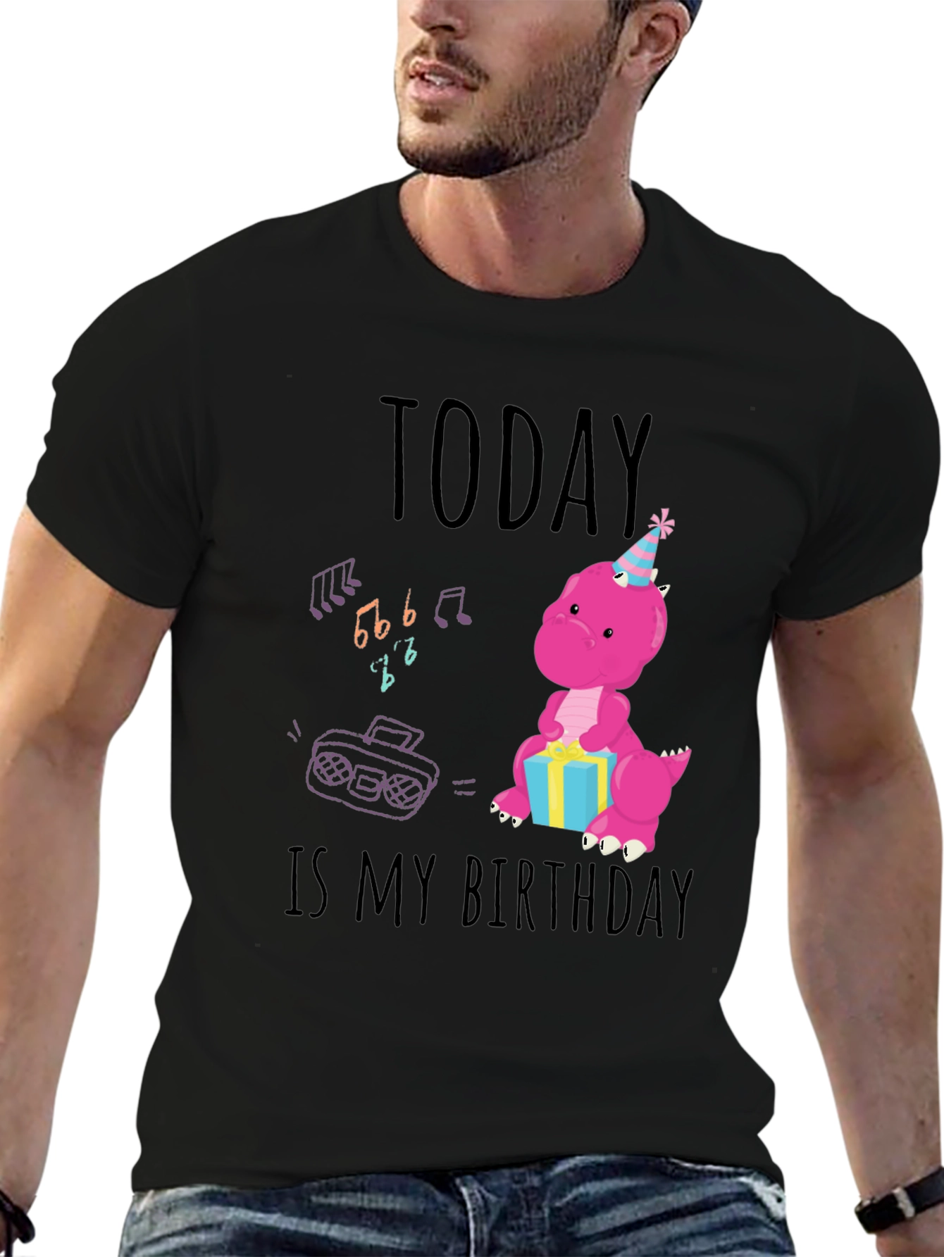 Birthday Dinosaur T-Shirt