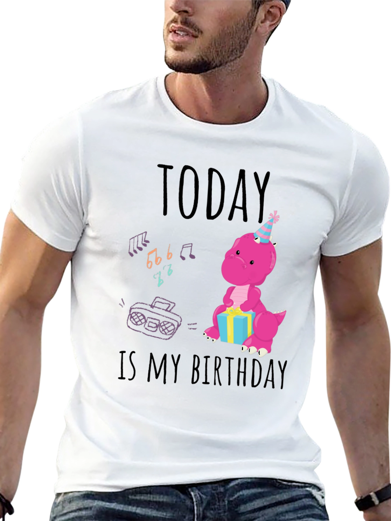 Birthday Dinosaur T-Shirt