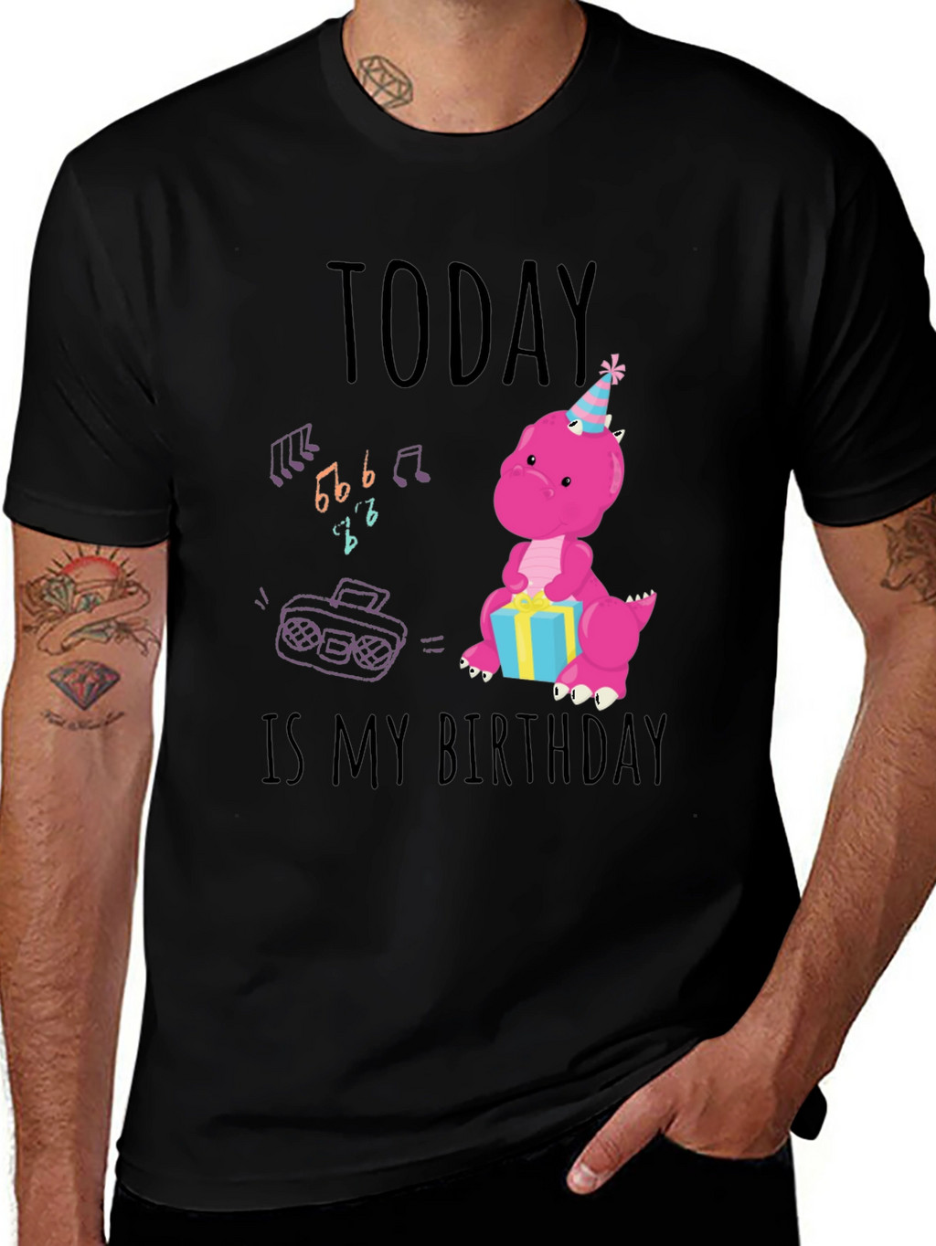 Birthday Dinosaur T-Shirt