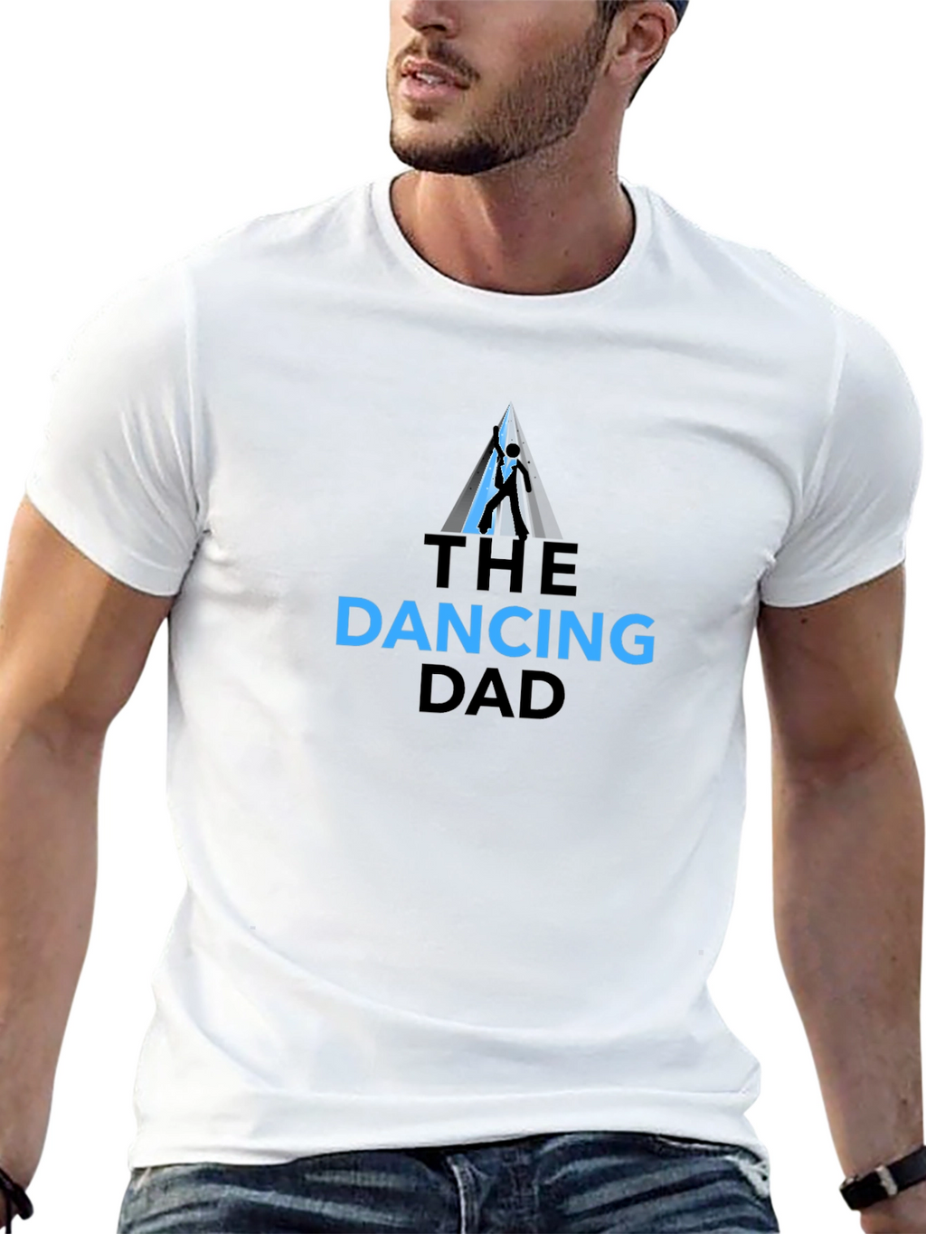 The Dancing Dad T-Shirt - Black Graphic Tee