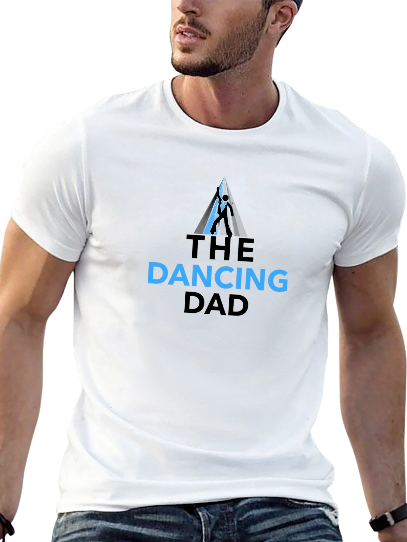 The Dancing Dad T-Shirt - Black Graphic Tee