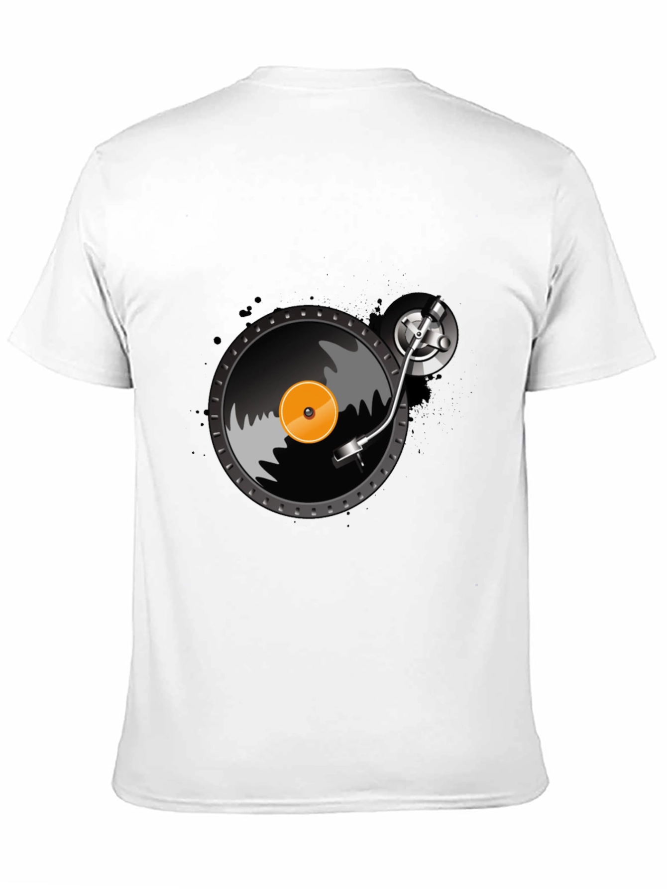 Vinyl Record Player Graphic T-Shirt