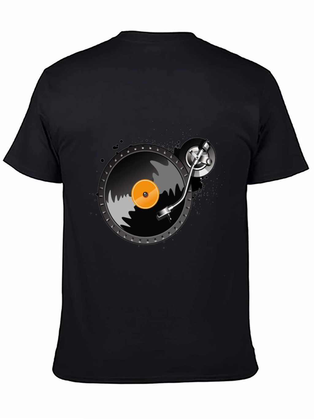 Vinyl Record Player Graphic T-Shirt