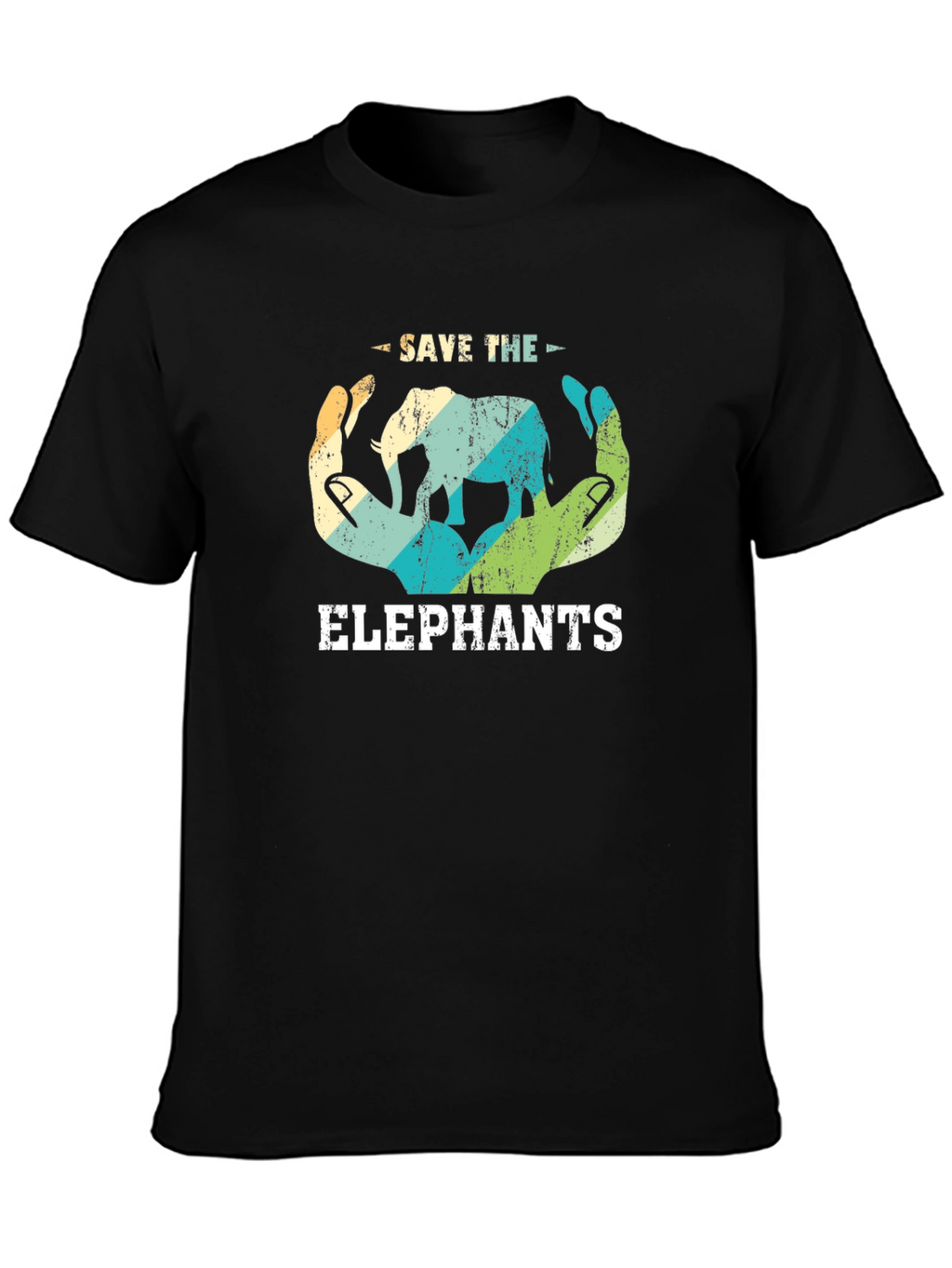 Save the Elephants Graphic T-Shirt