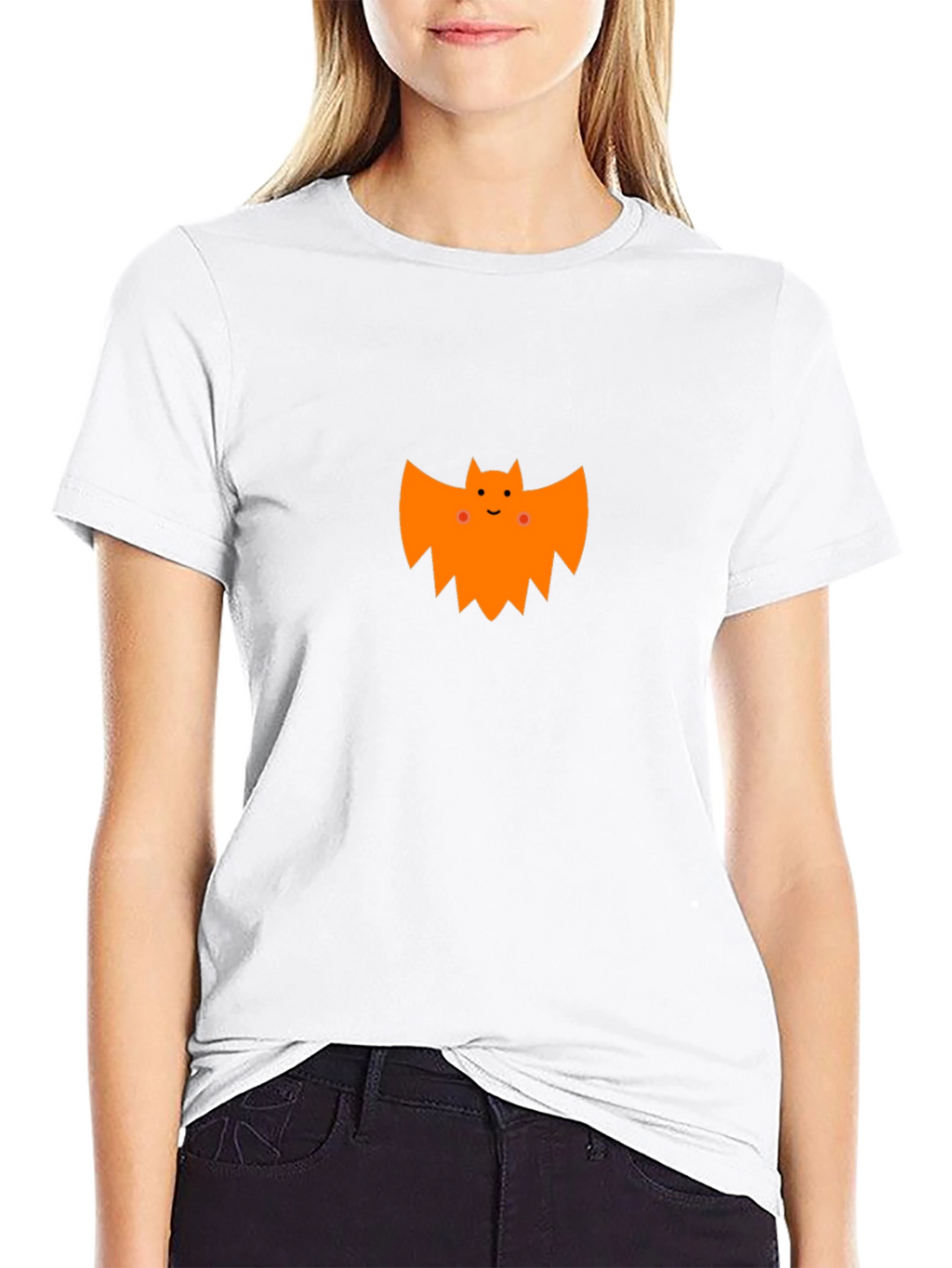 Cute Halloween Bat Graphic T-Shirt