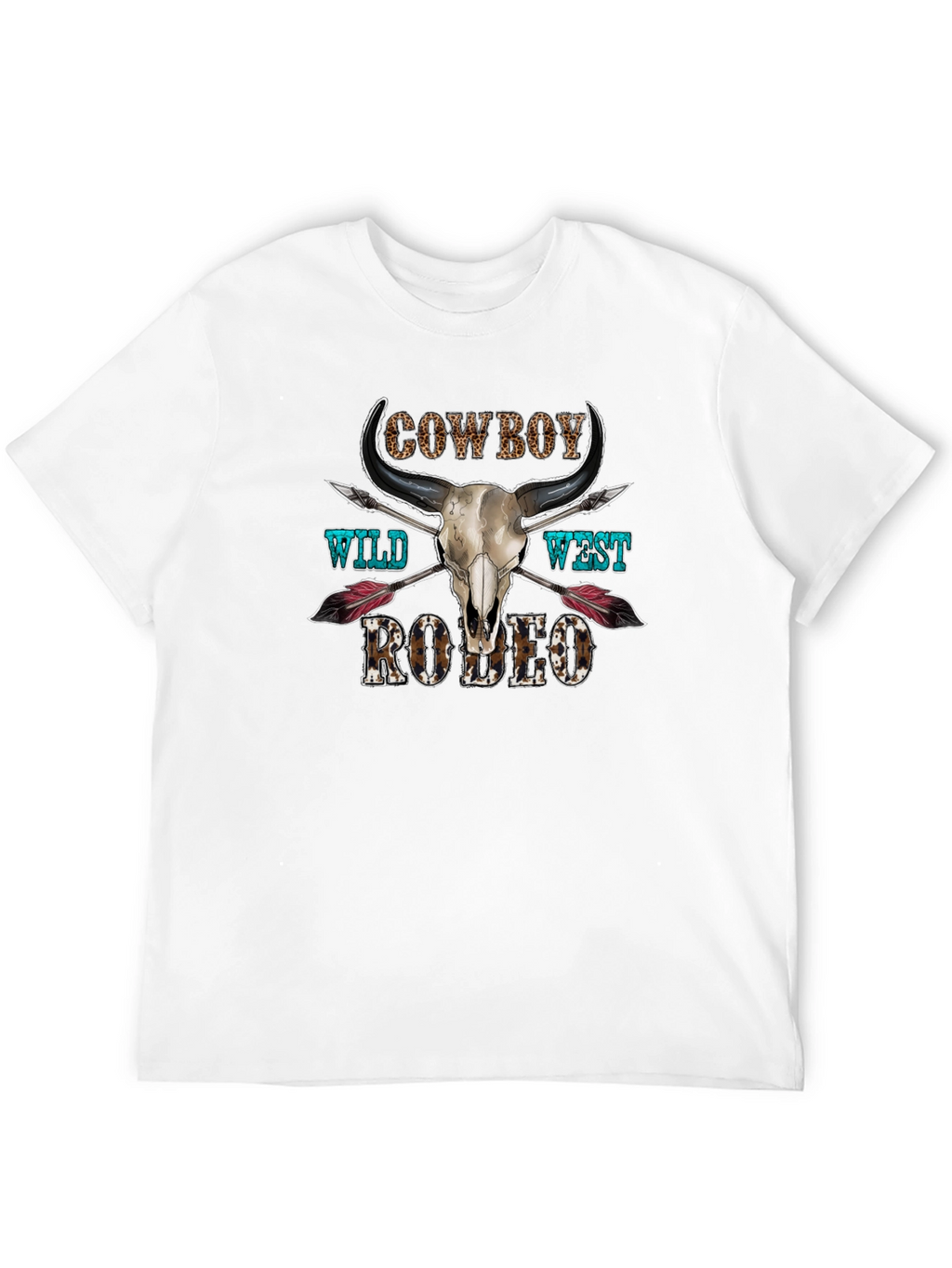 Cowboy Wild West Rodeo Graphic T-Shirt