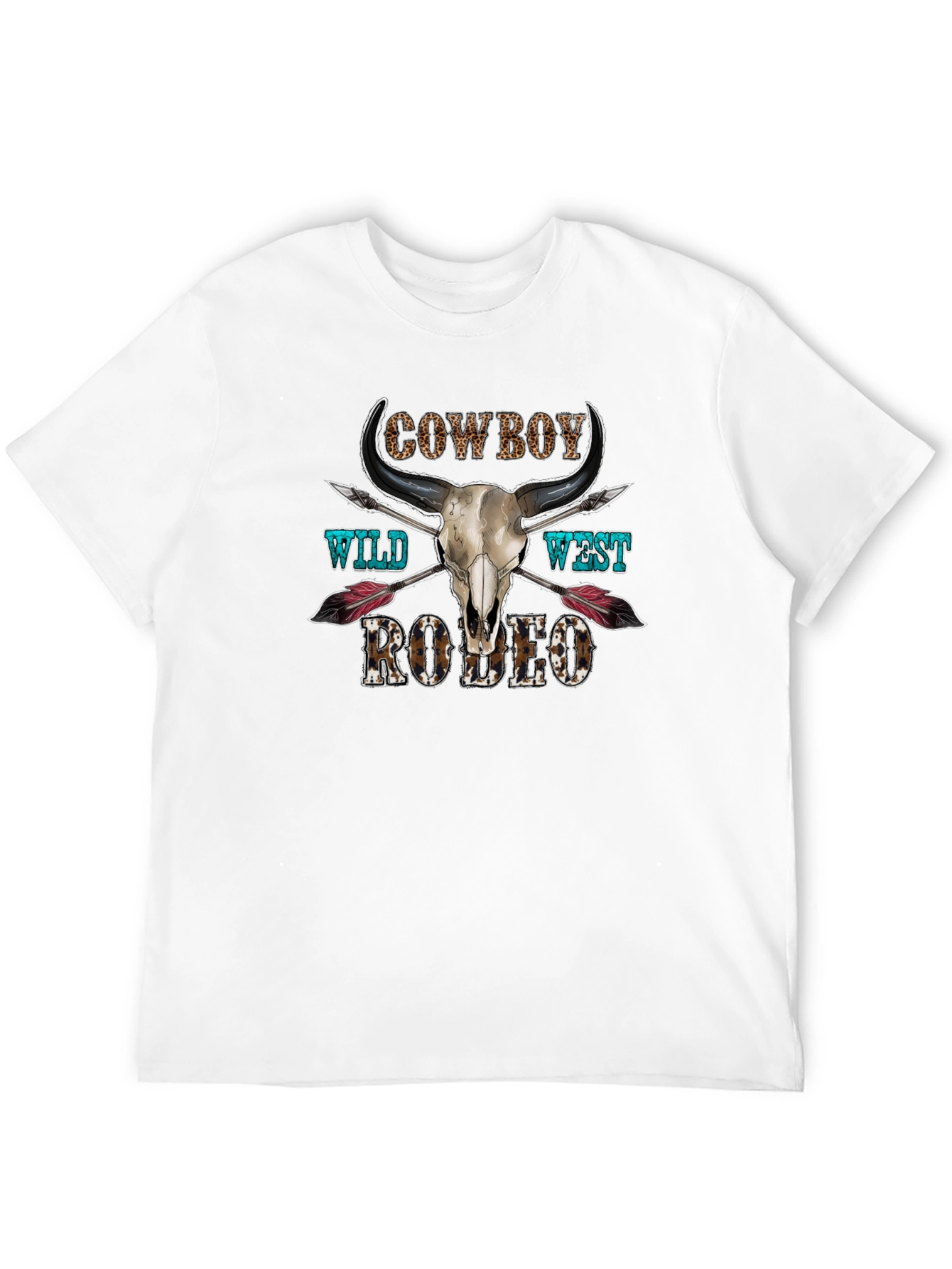 Cowboy Wild West Rodeo Graphic T-Shirt
