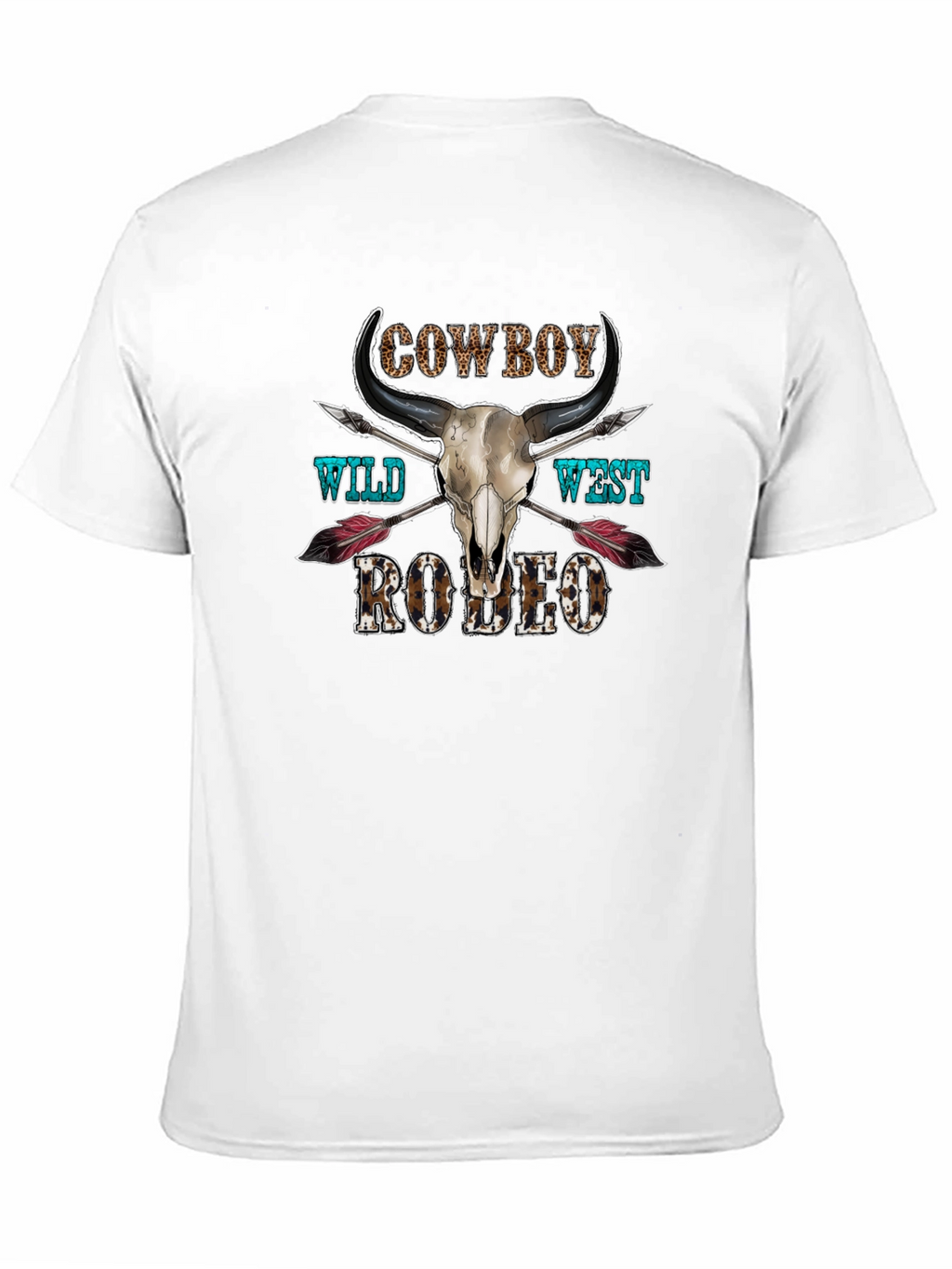 Cowboy Wild West Rodeo Graphic T-Shirt