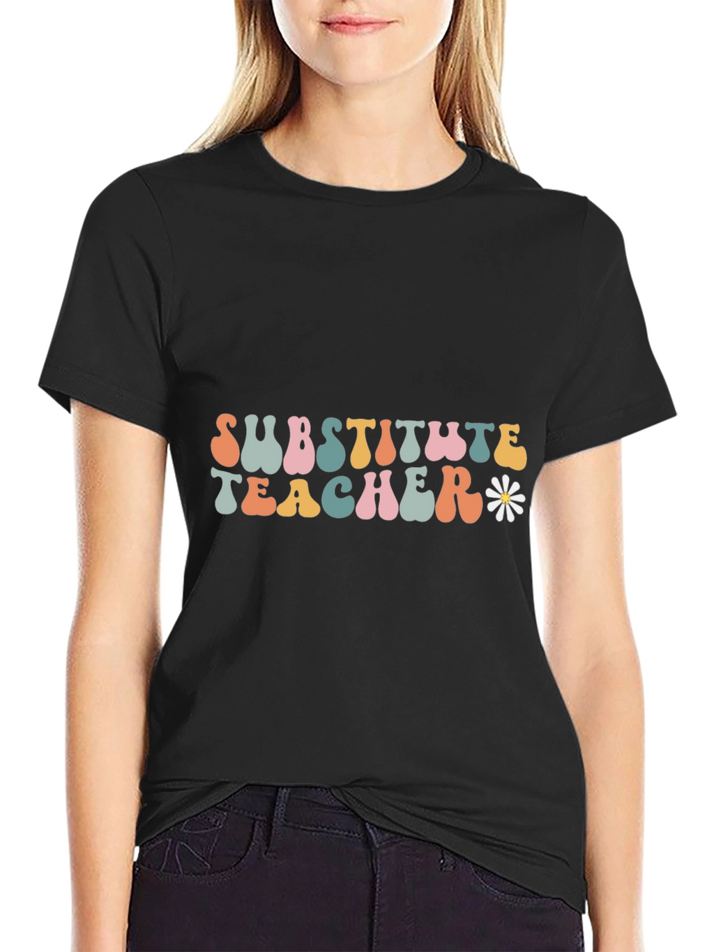 Substitute Teacher Retro T-Shirt