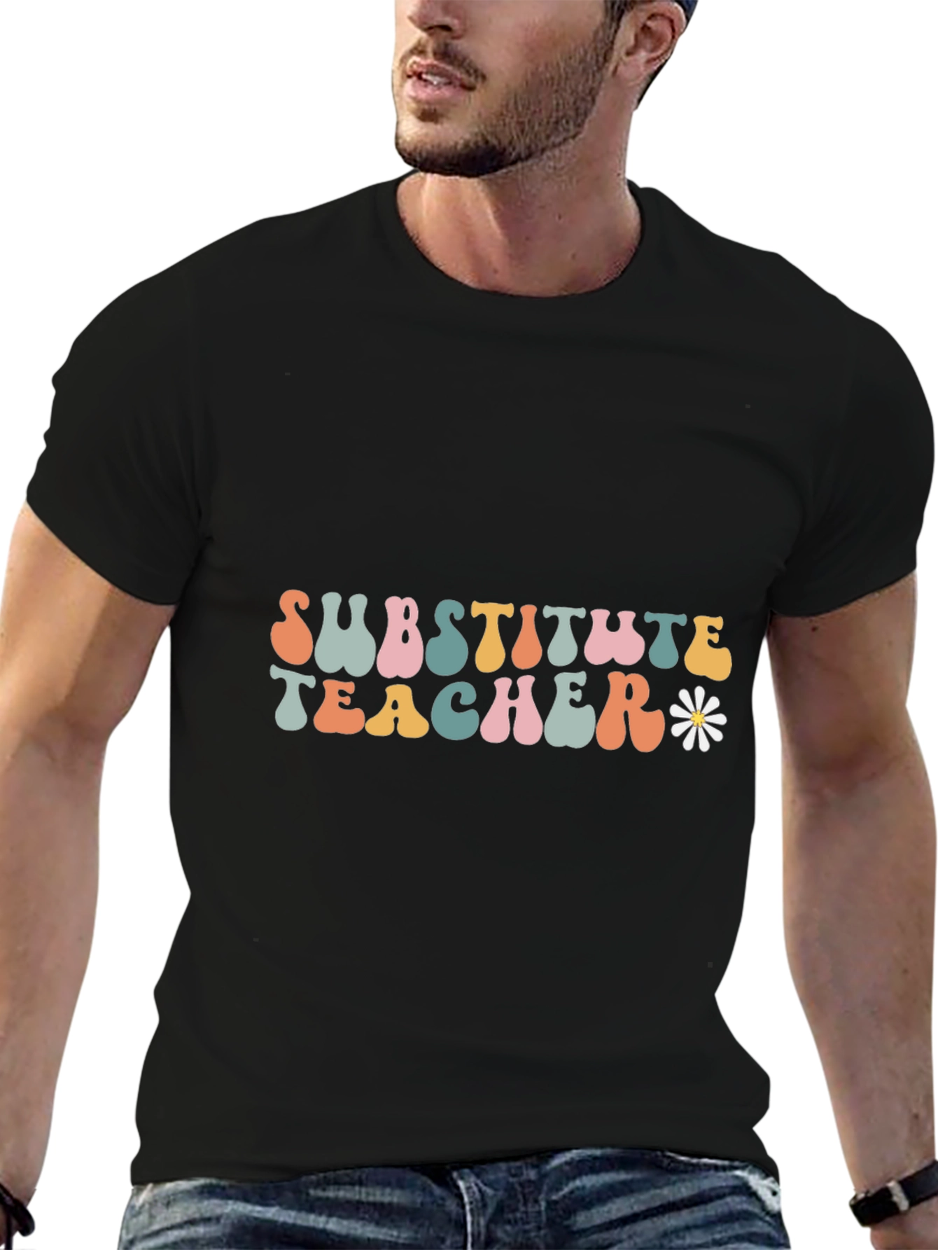 Substitute Teacher Retro T-Shirt