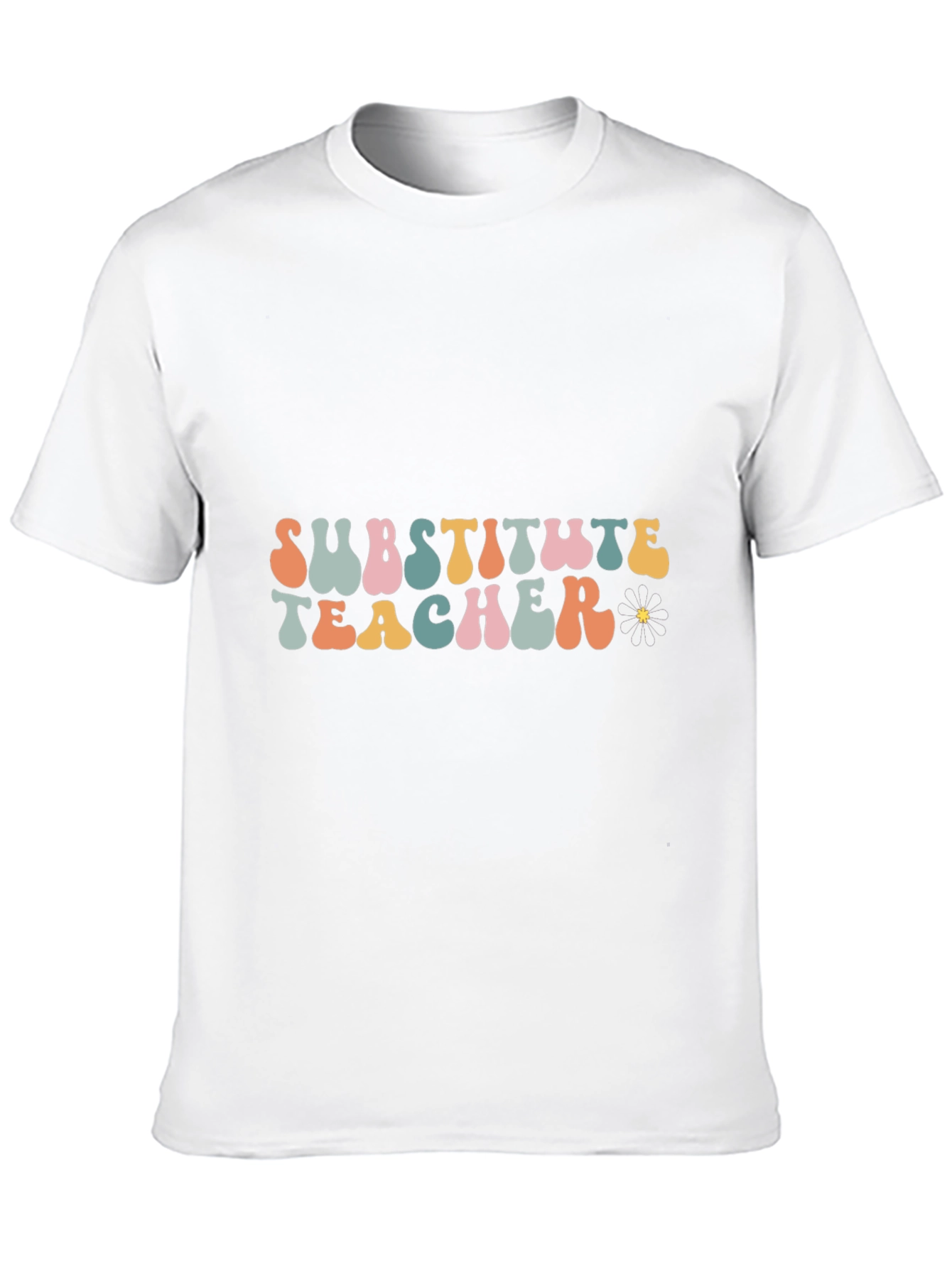 Substitute Teacher Retro T-Shirt