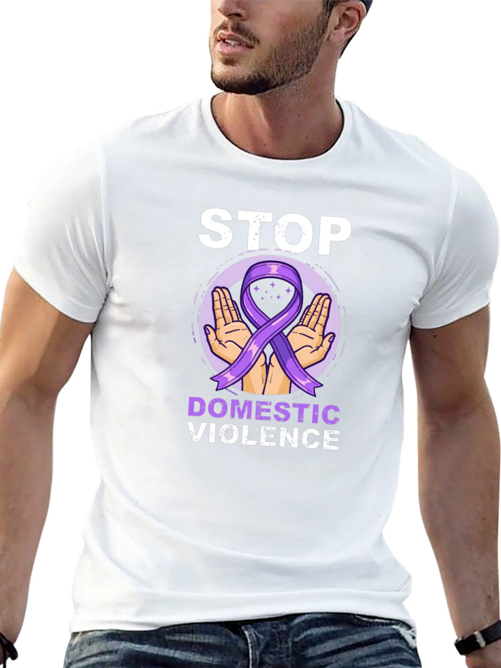 Stop Domestic Violence Awareness T-Shirt