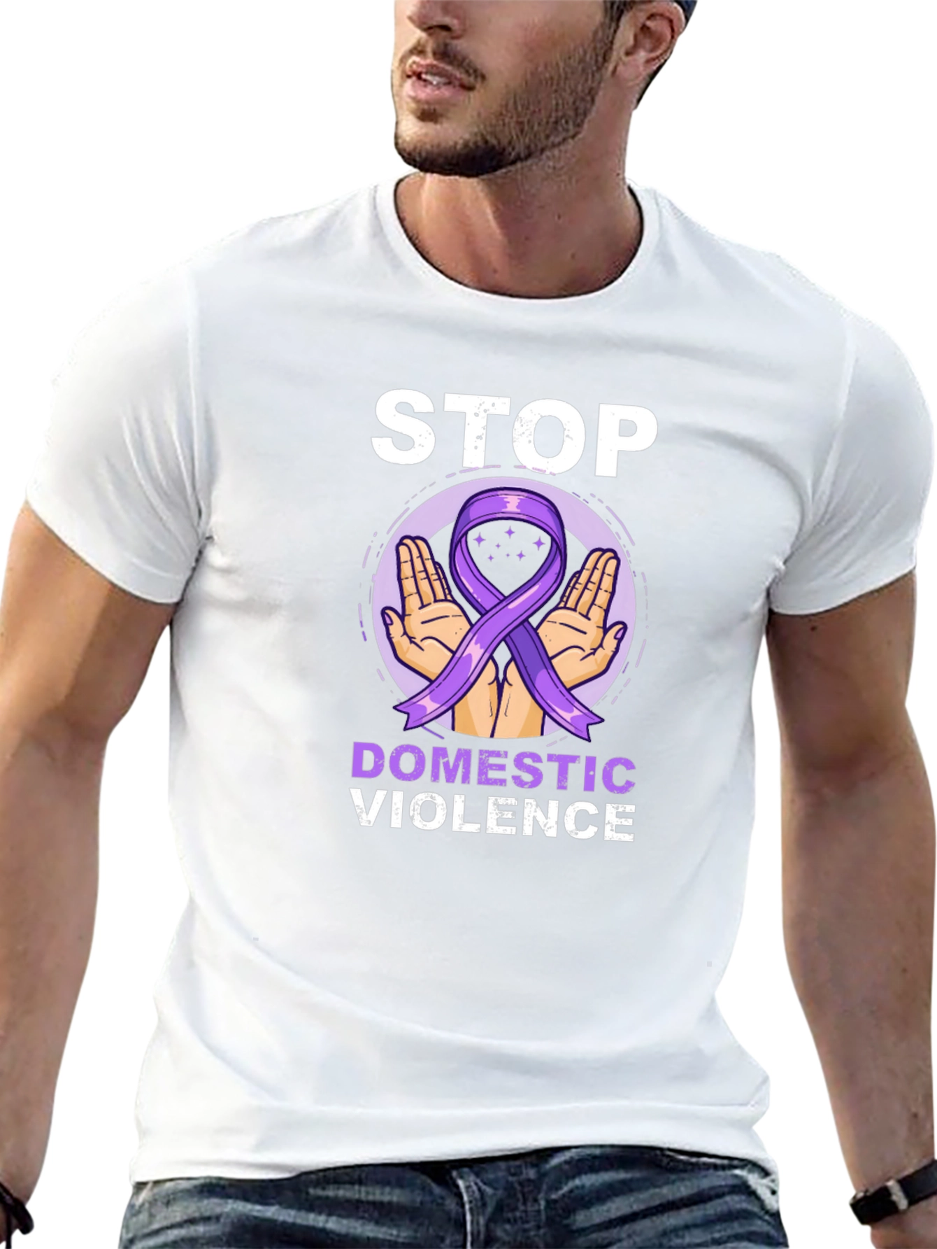 Stop Domestic Violence Awareness T-Shirt
