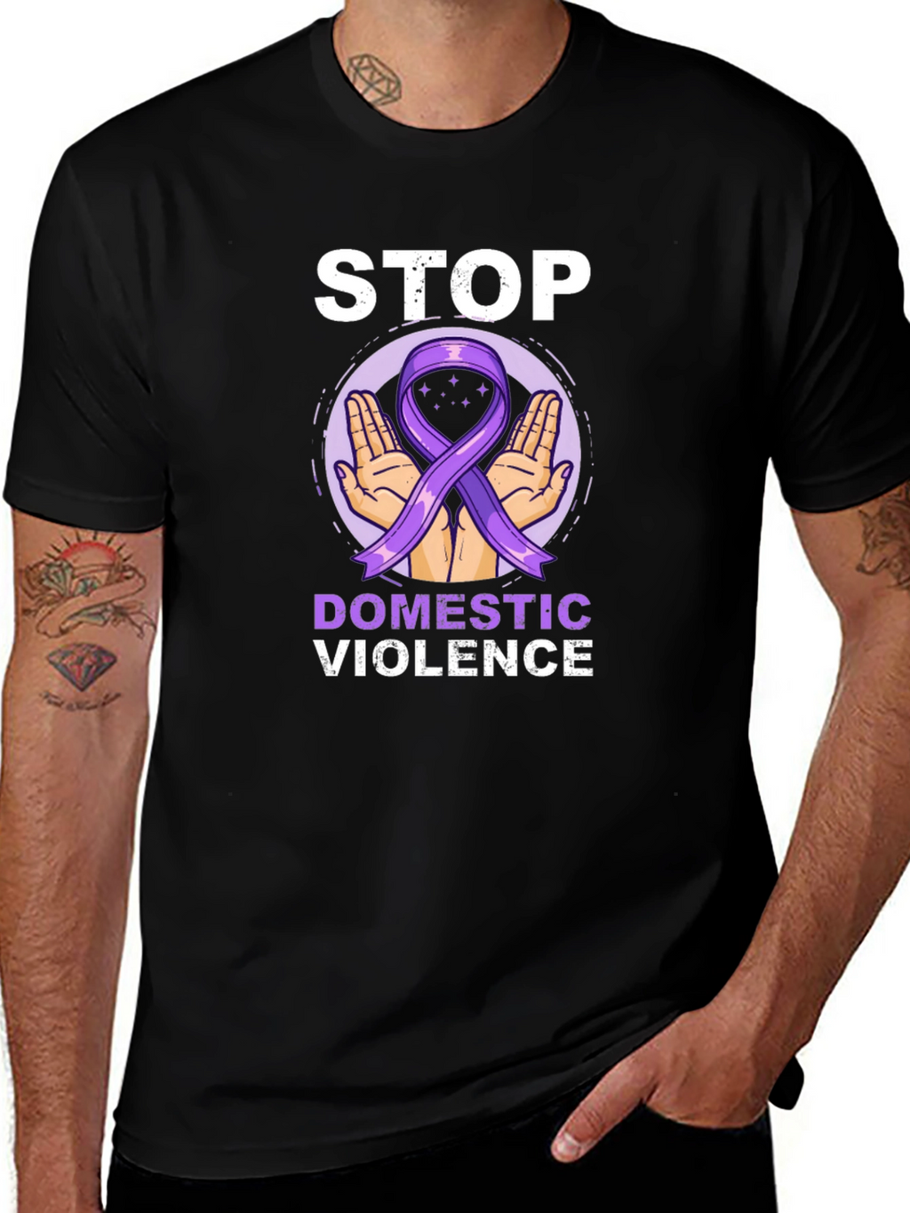 Stop Domestic Violence Awareness T-Shirt