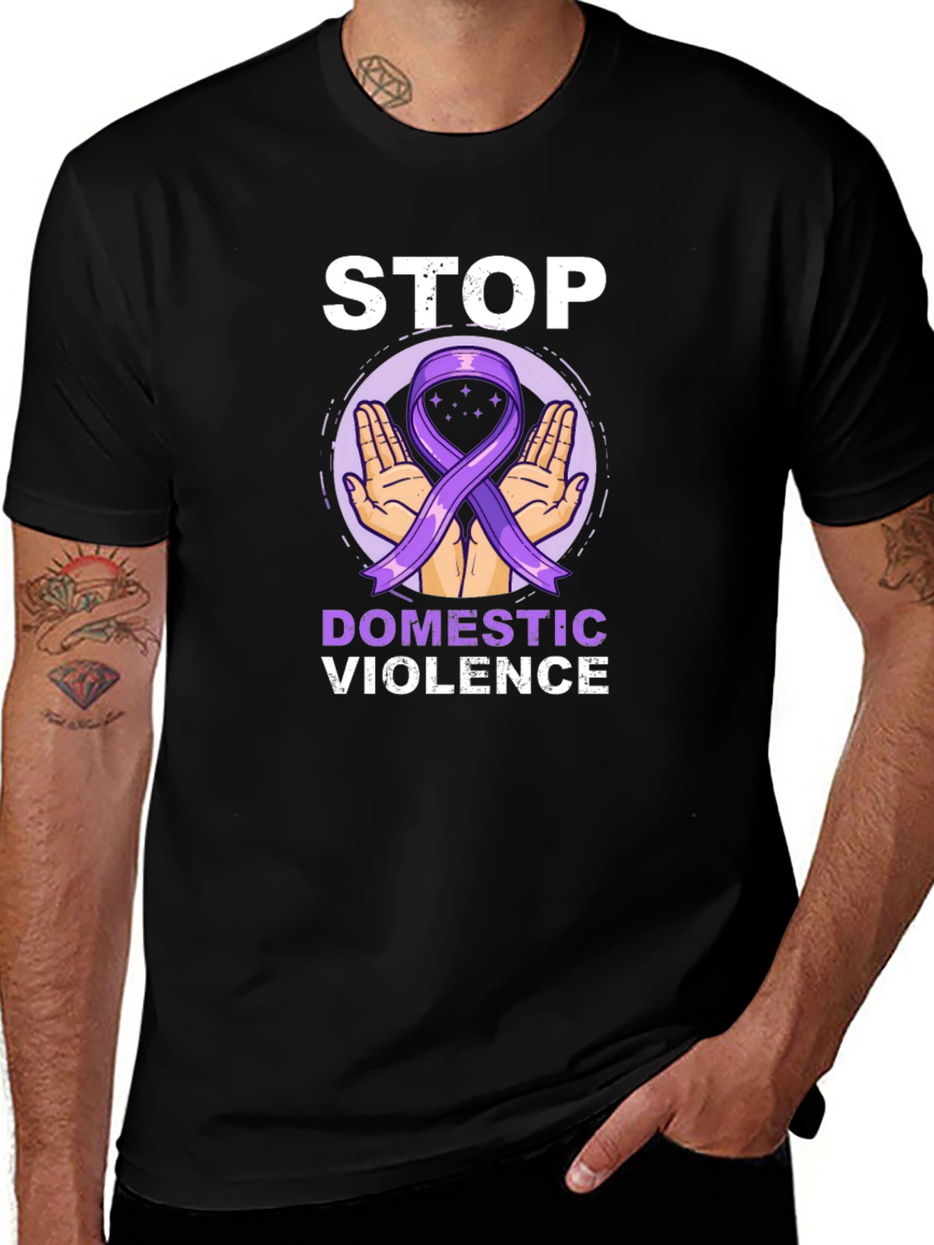 Stop Domestic Violence Awareness T-Shirt