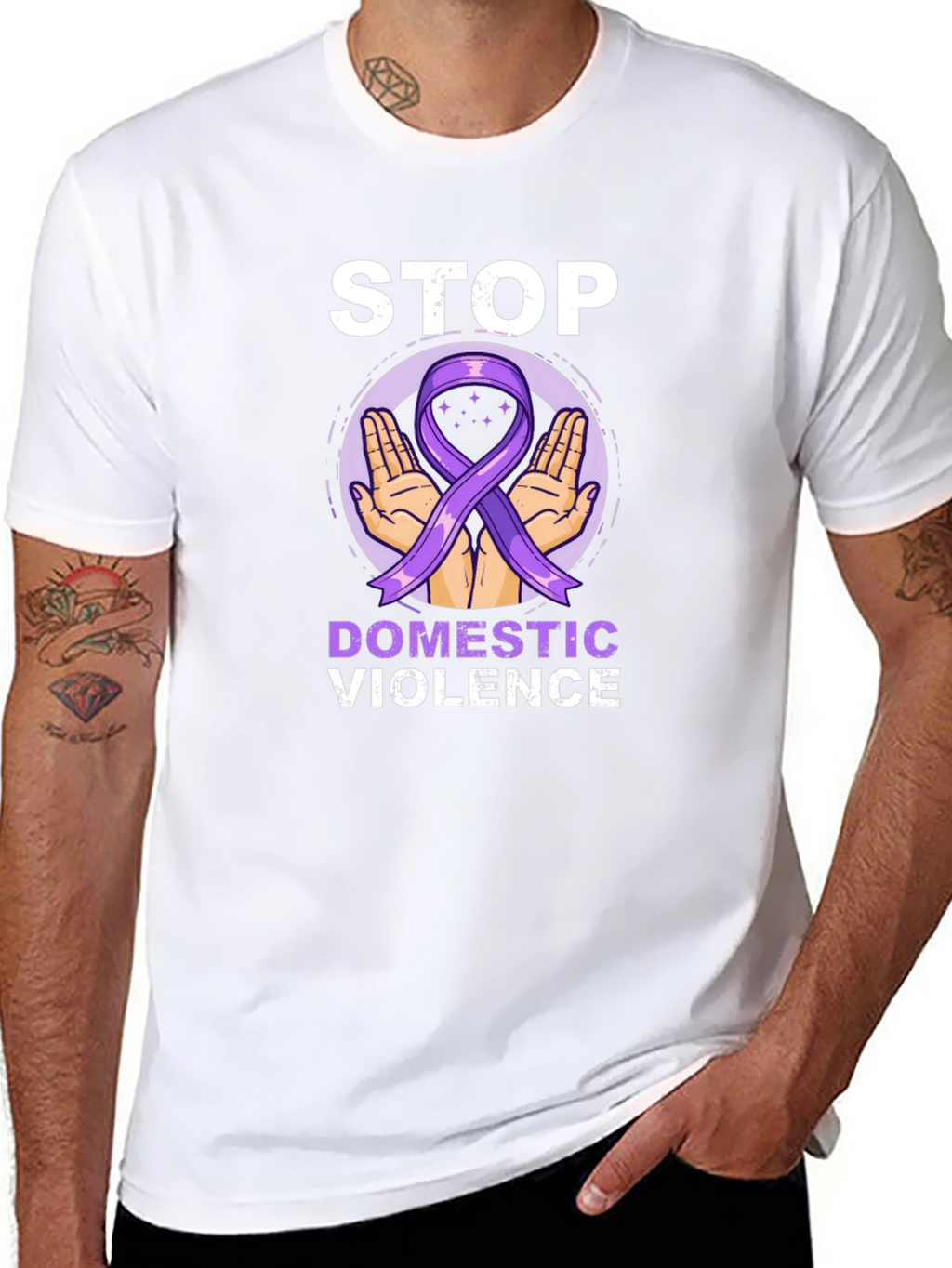 Stop Domestic Violence Awareness T-Shirt