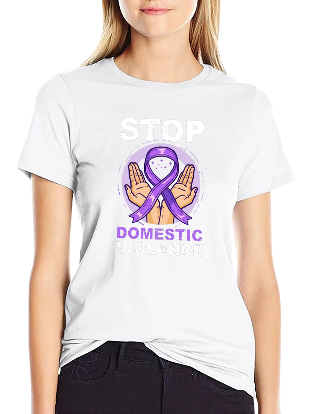 Stop Domestic Violence Awareness T-Shirt
