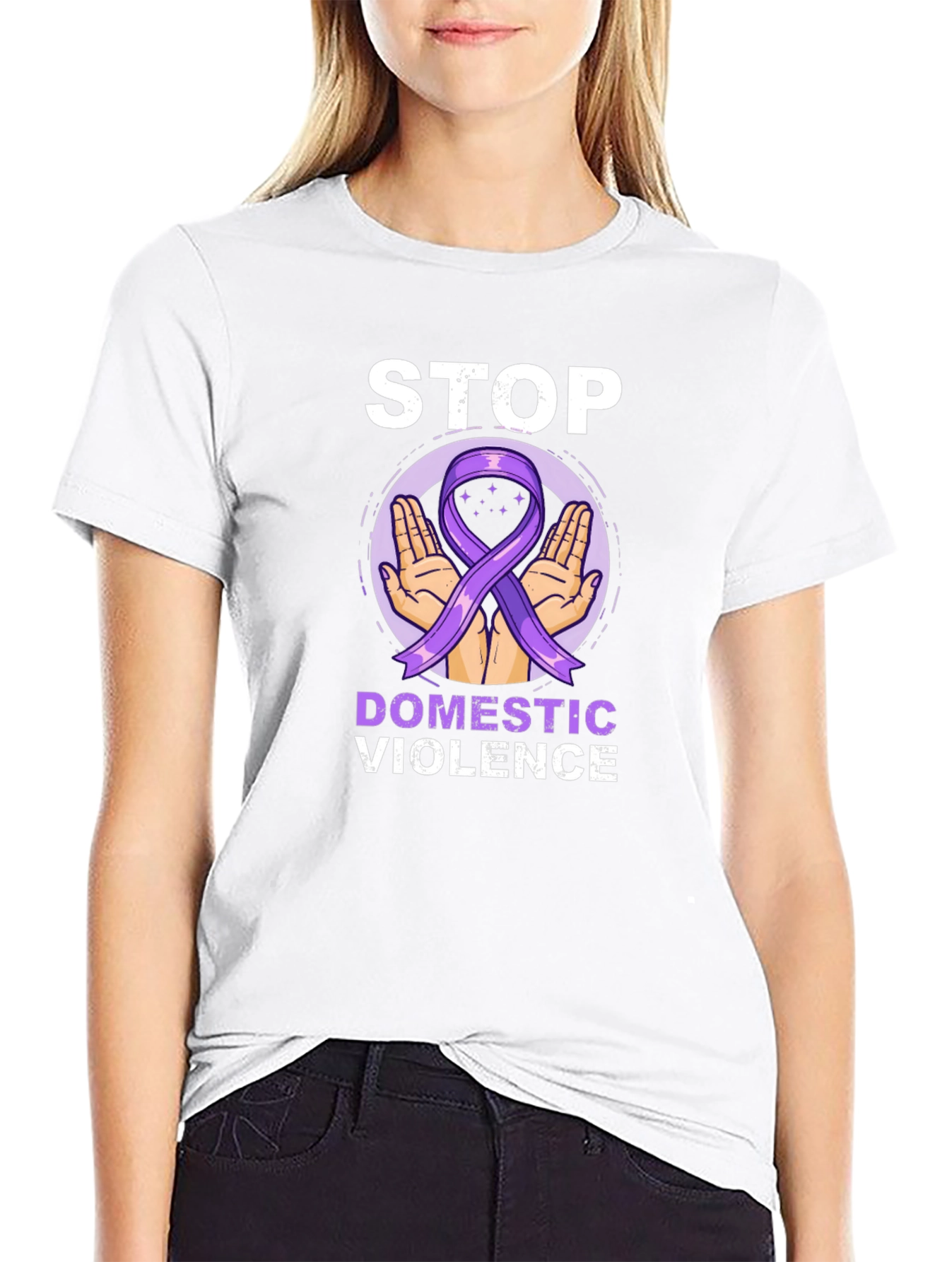 Stop Domestic Violence Awareness T-Shirt
