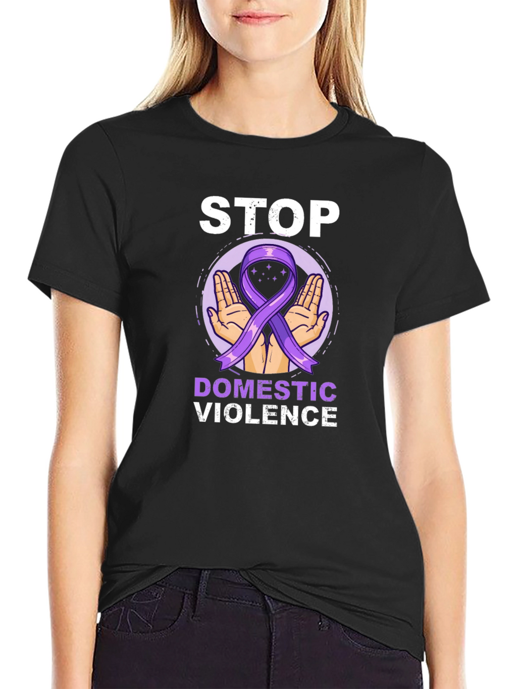 Stop Domestic Violence Awareness T-Shirt