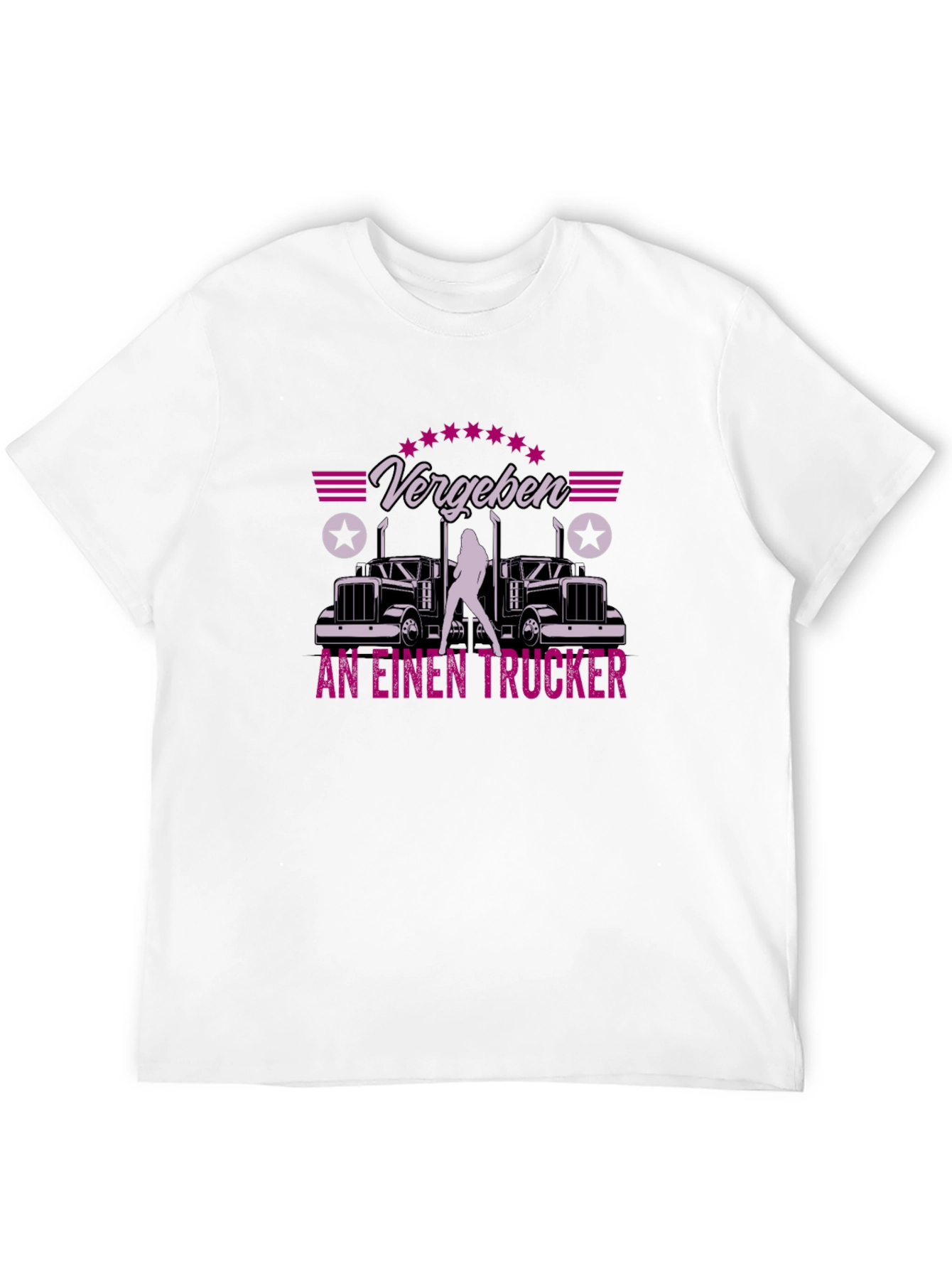 Trucker Tee - Vergeben an einen Trucker Graphic T-Shirt