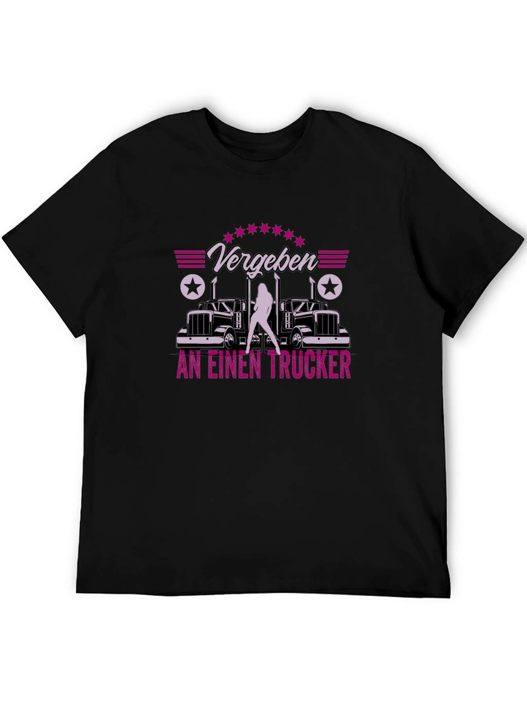 Trucker Tee - Vergeben an einen Trucker Graphic T-Shirt