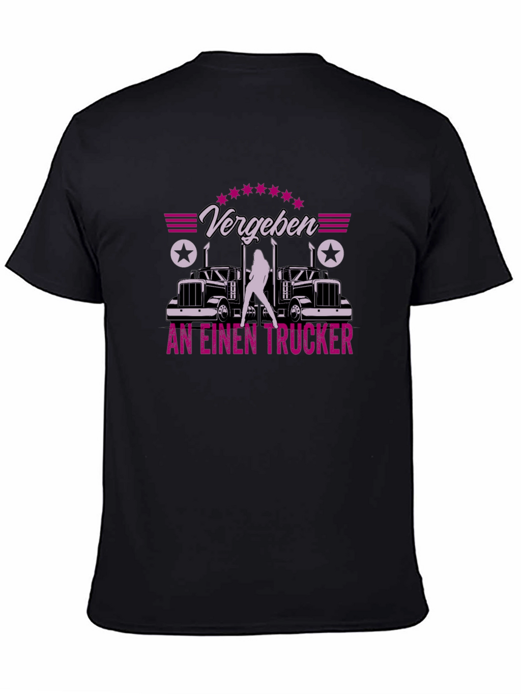 Trucker Tee - Vergeben an einen Trucker Graphic T-Shirt