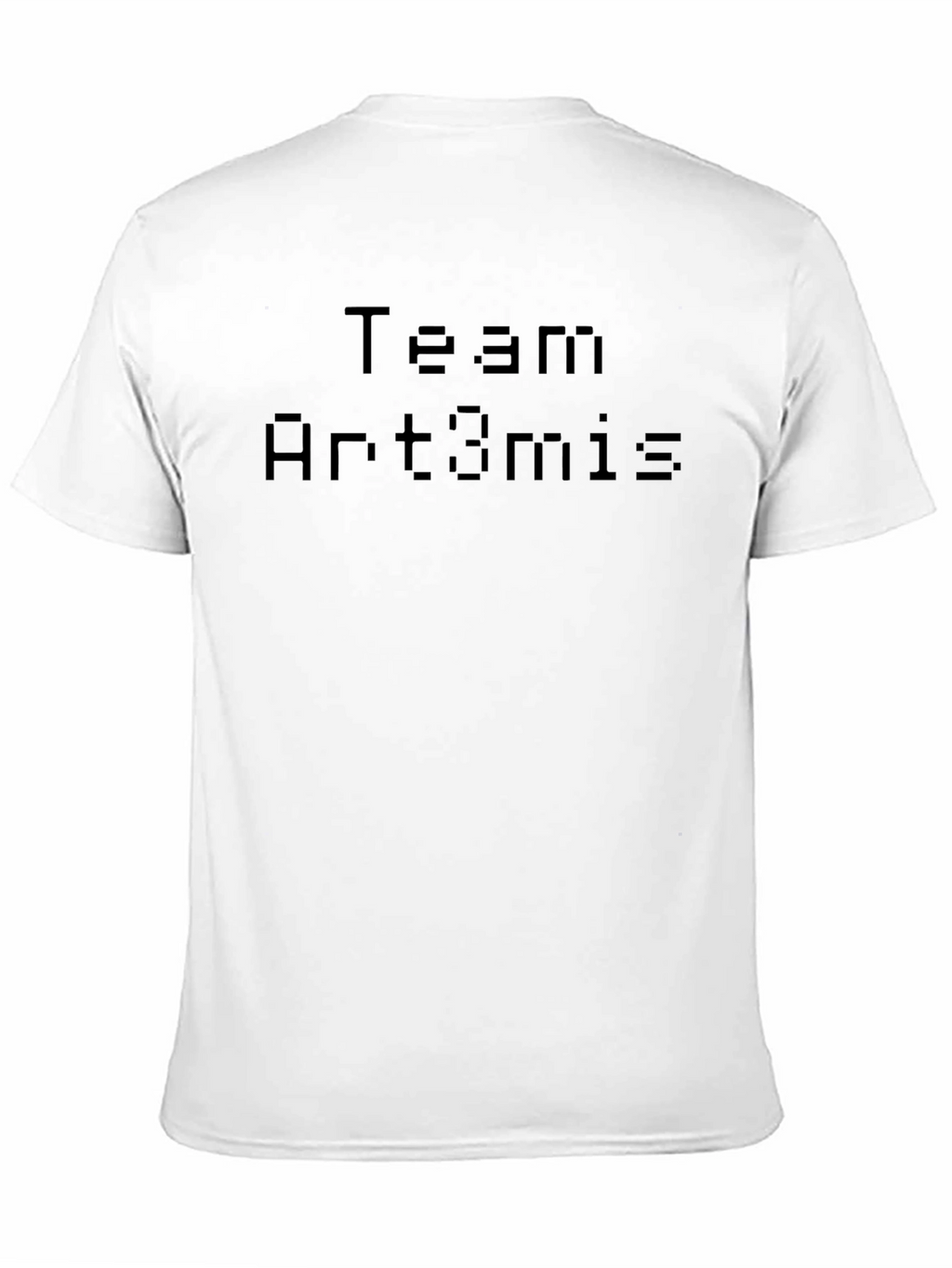 Team Artemis Black Crew Neck T-Shirt