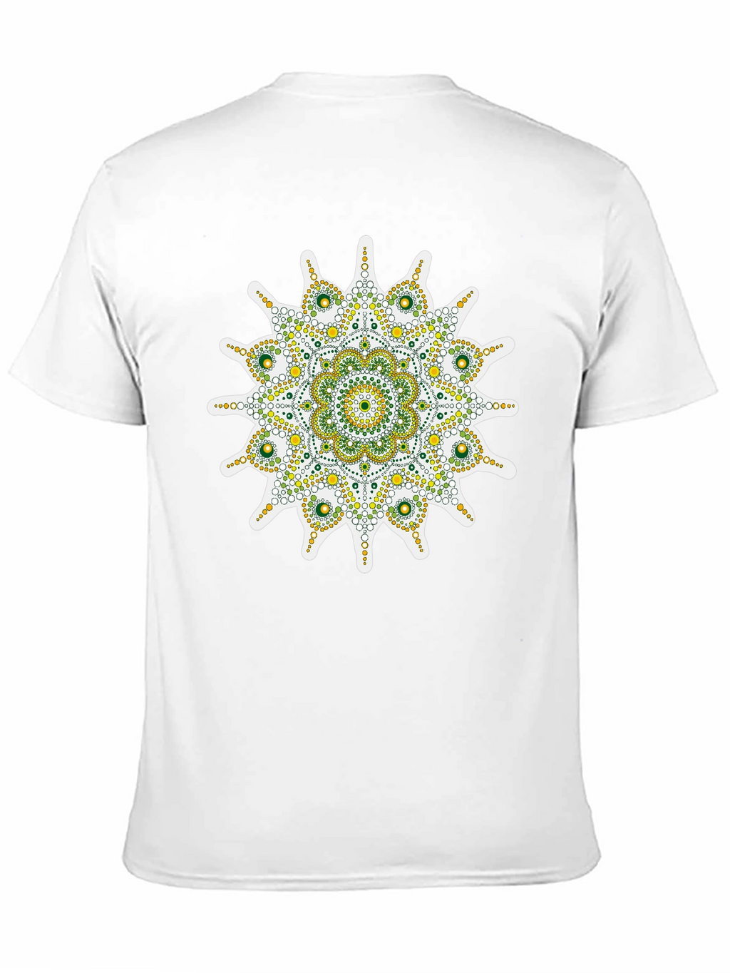 Mandala Graphic Print Black T-Shirt