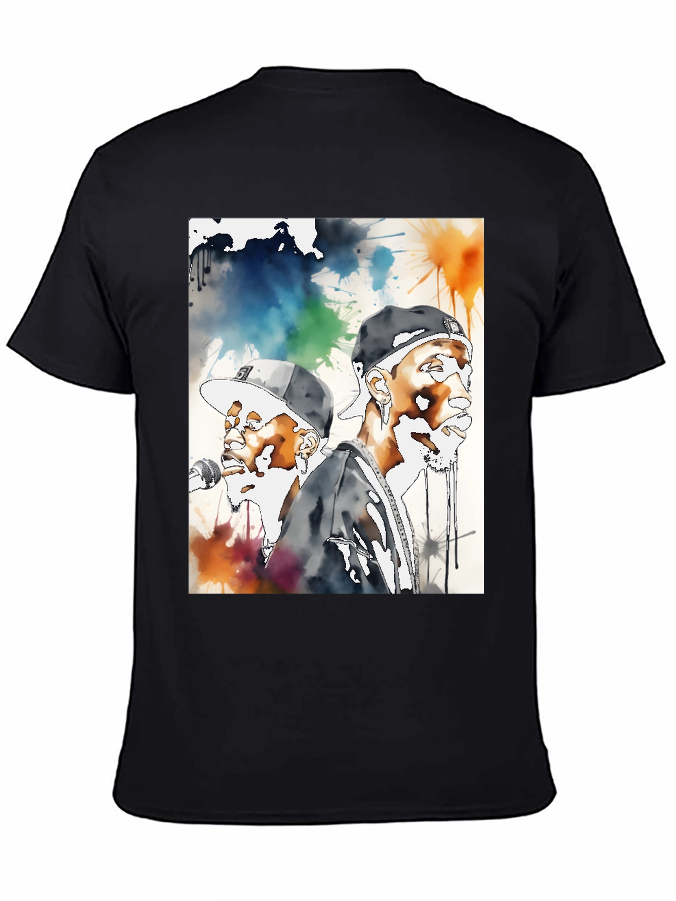 Hip Hop Watercolor T-Shirt