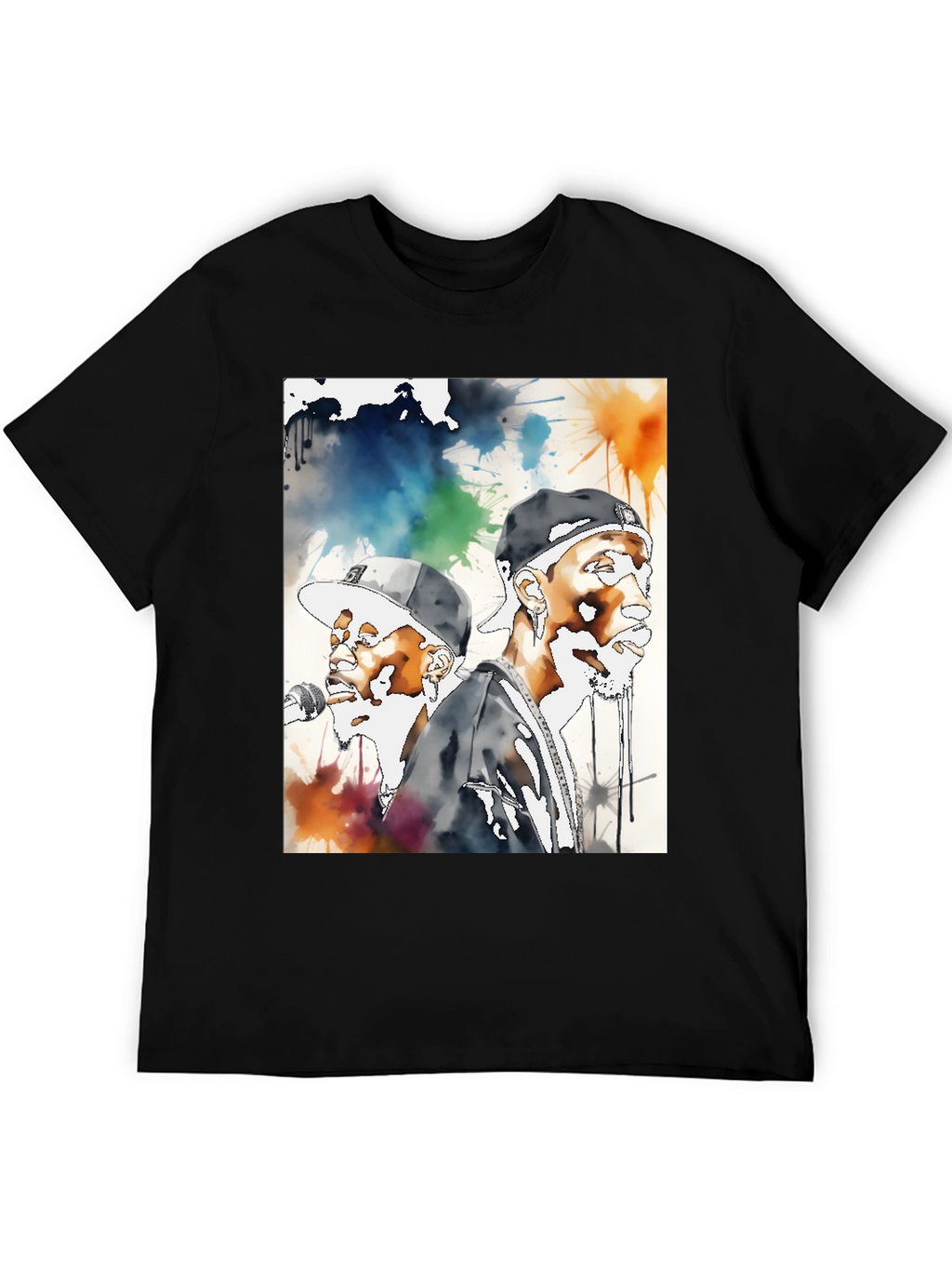 Hip Hop Watercolor T-Shirt