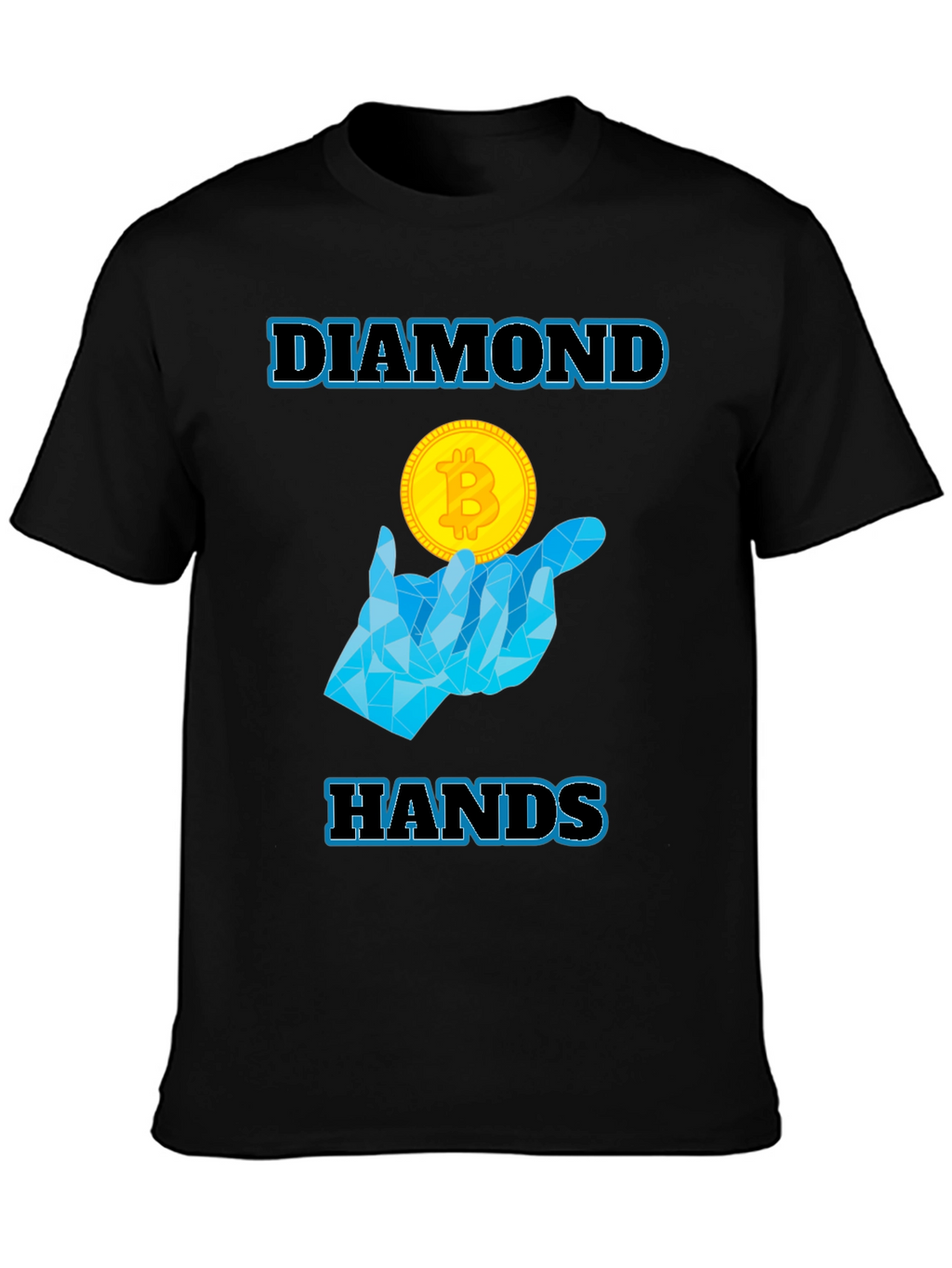 Diamond Hands Bitcoin T-Shirt