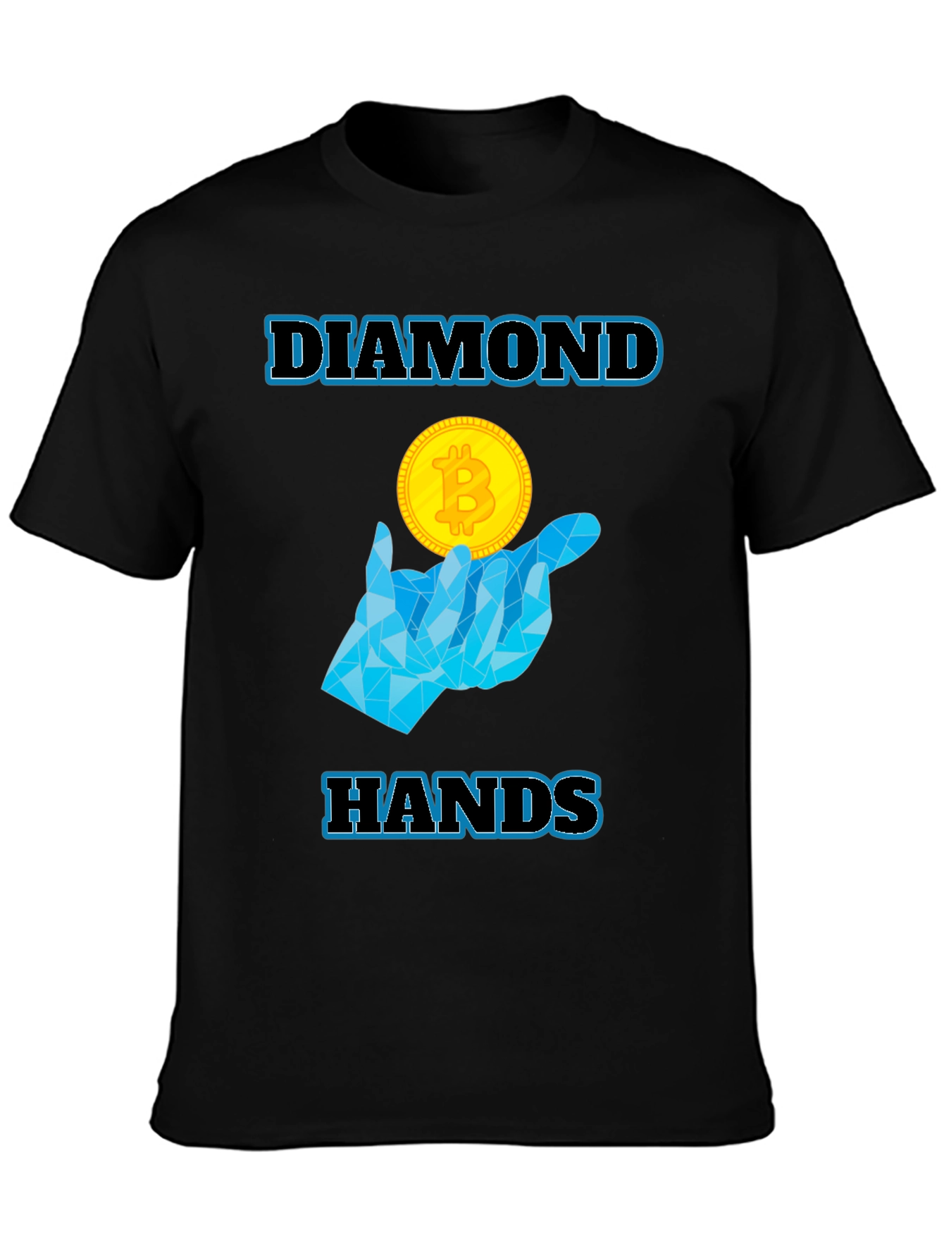 Diamond Hands Bitcoin T-Shirt