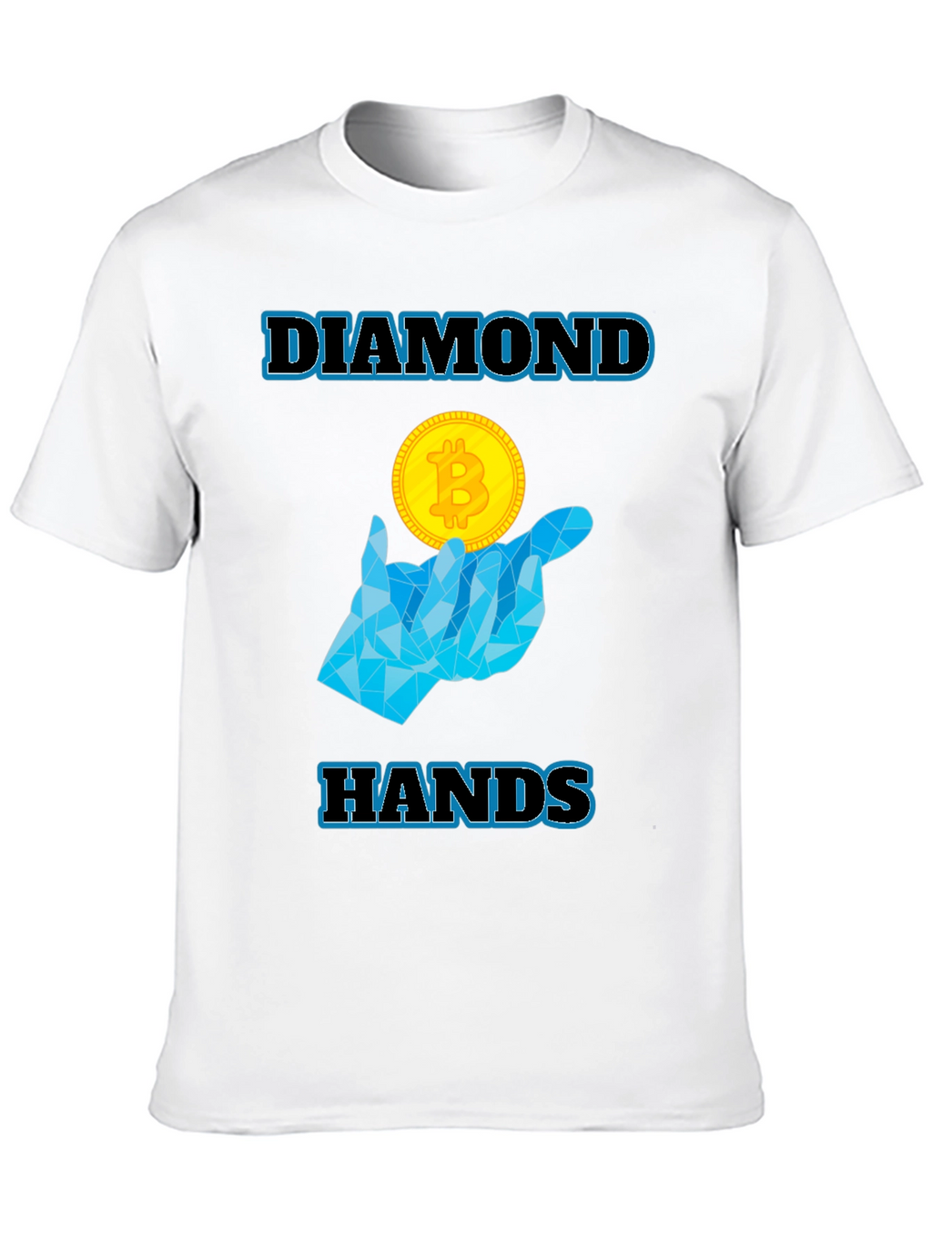 Diamond Hands Bitcoin T-Shirt