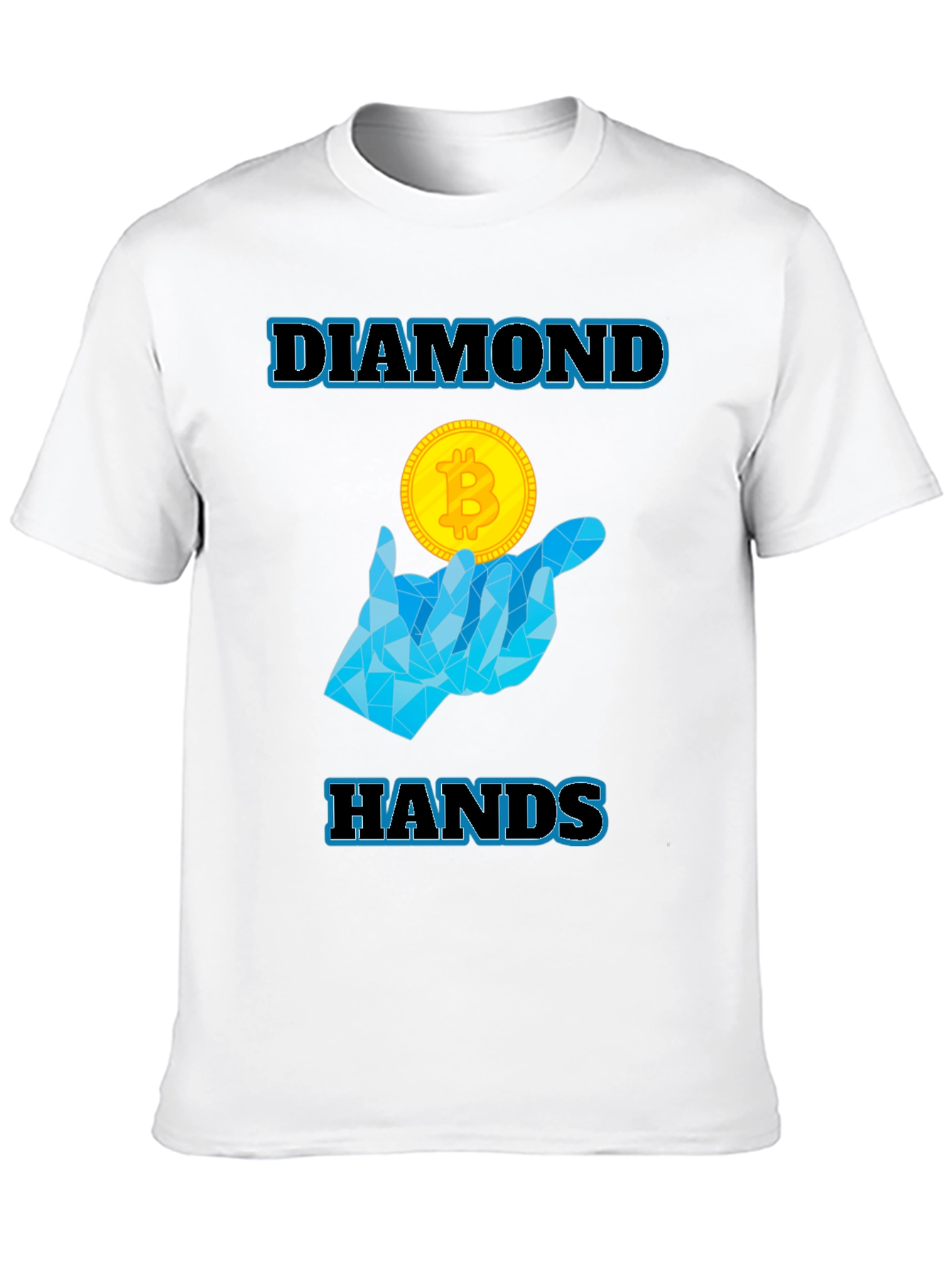 Diamond Hands Bitcoin T-Shirt