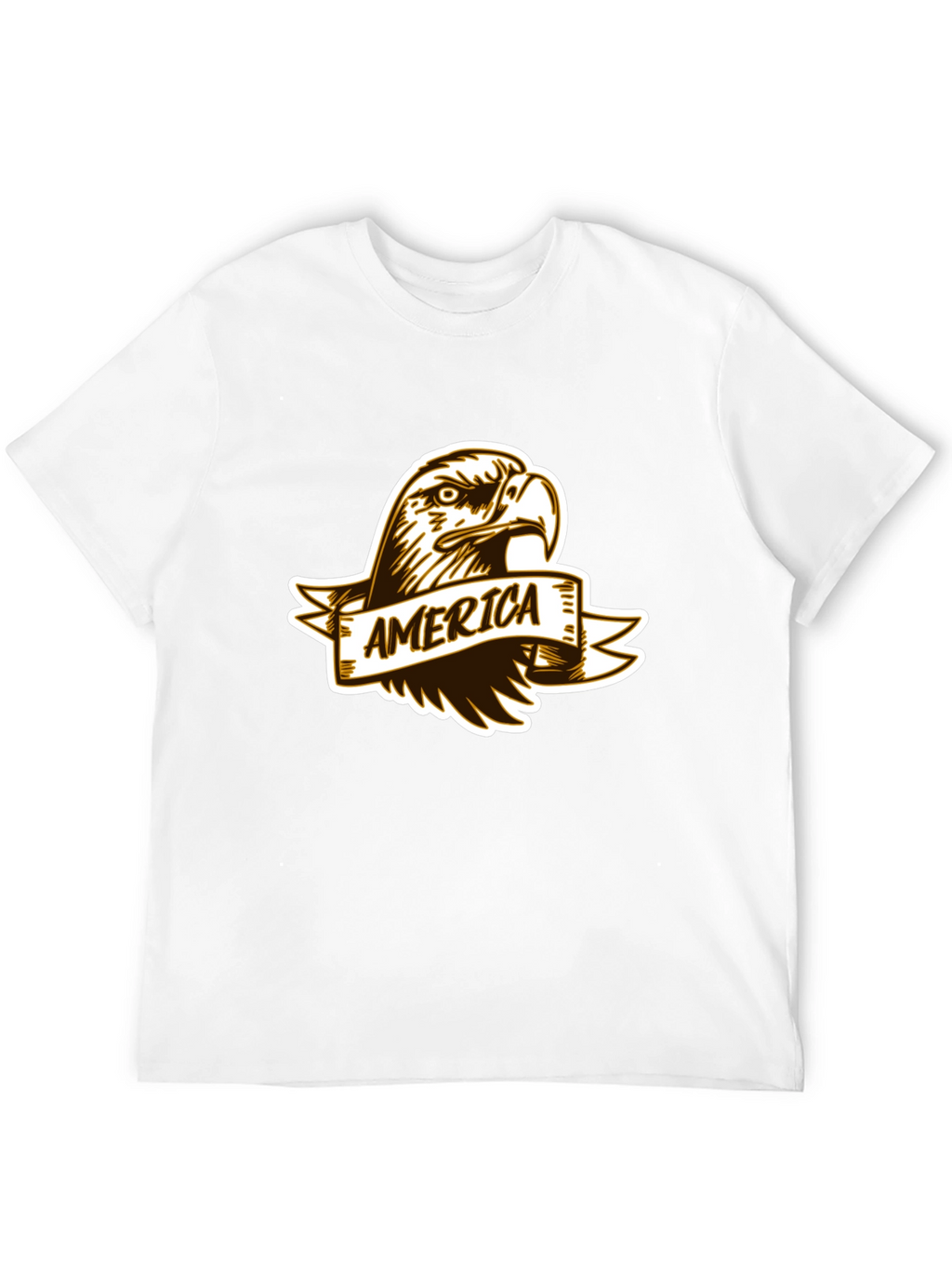 America Eagle Black T-Shirt